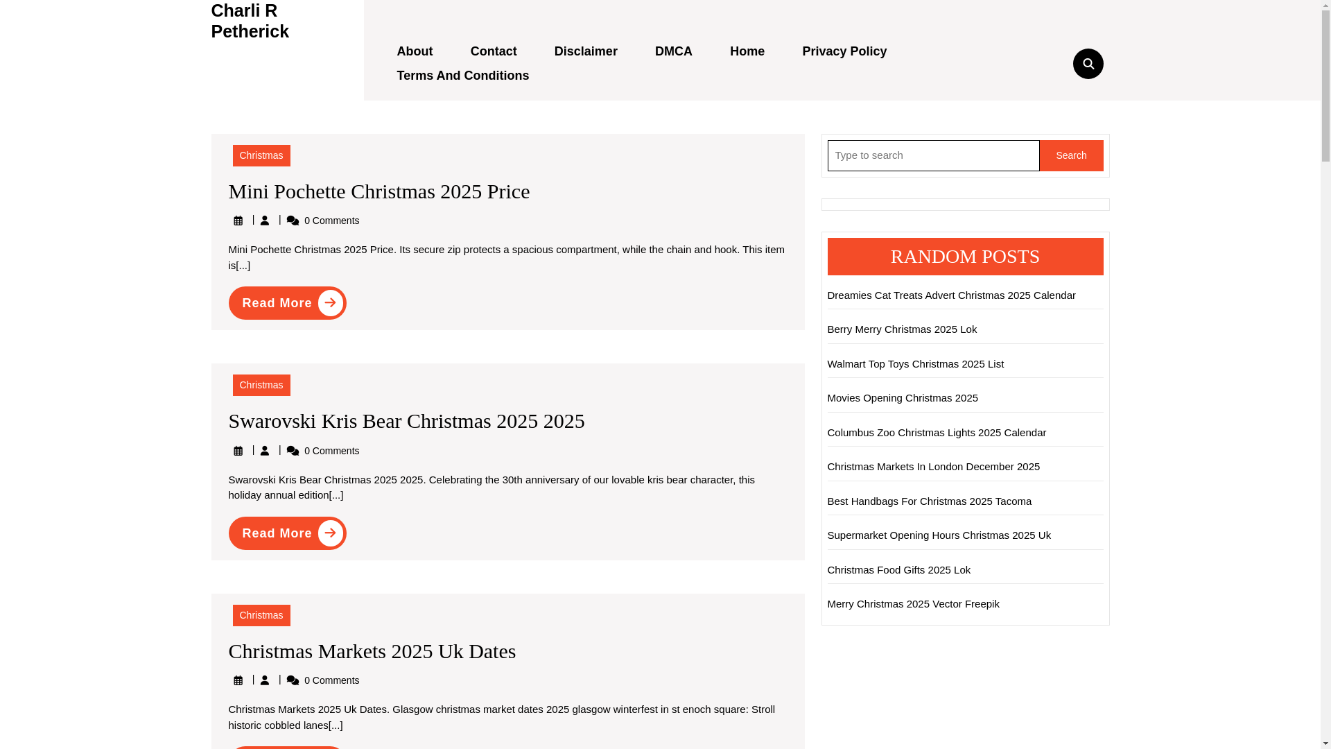 website screenshot of https://charlirpetherick.pages.dev/