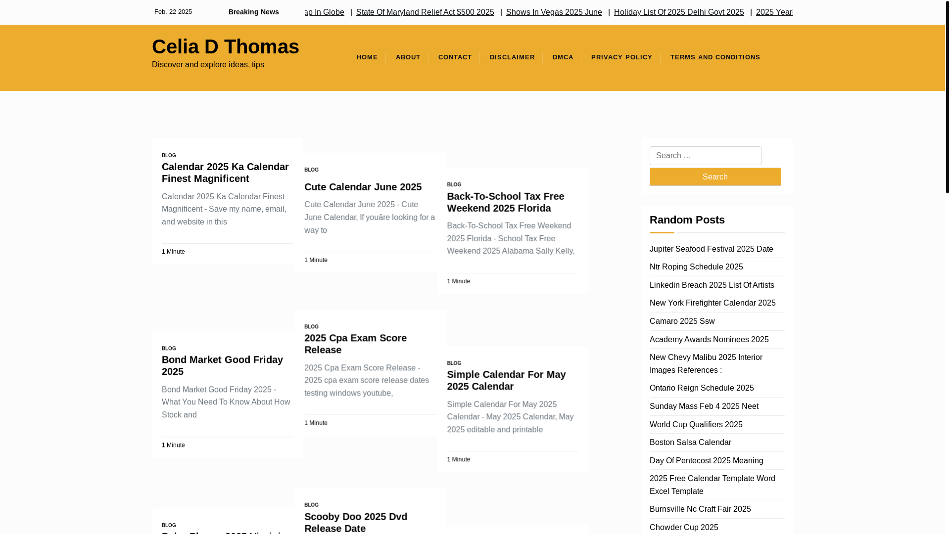 website screenshot of https://celiadthomasl.pages.dev/