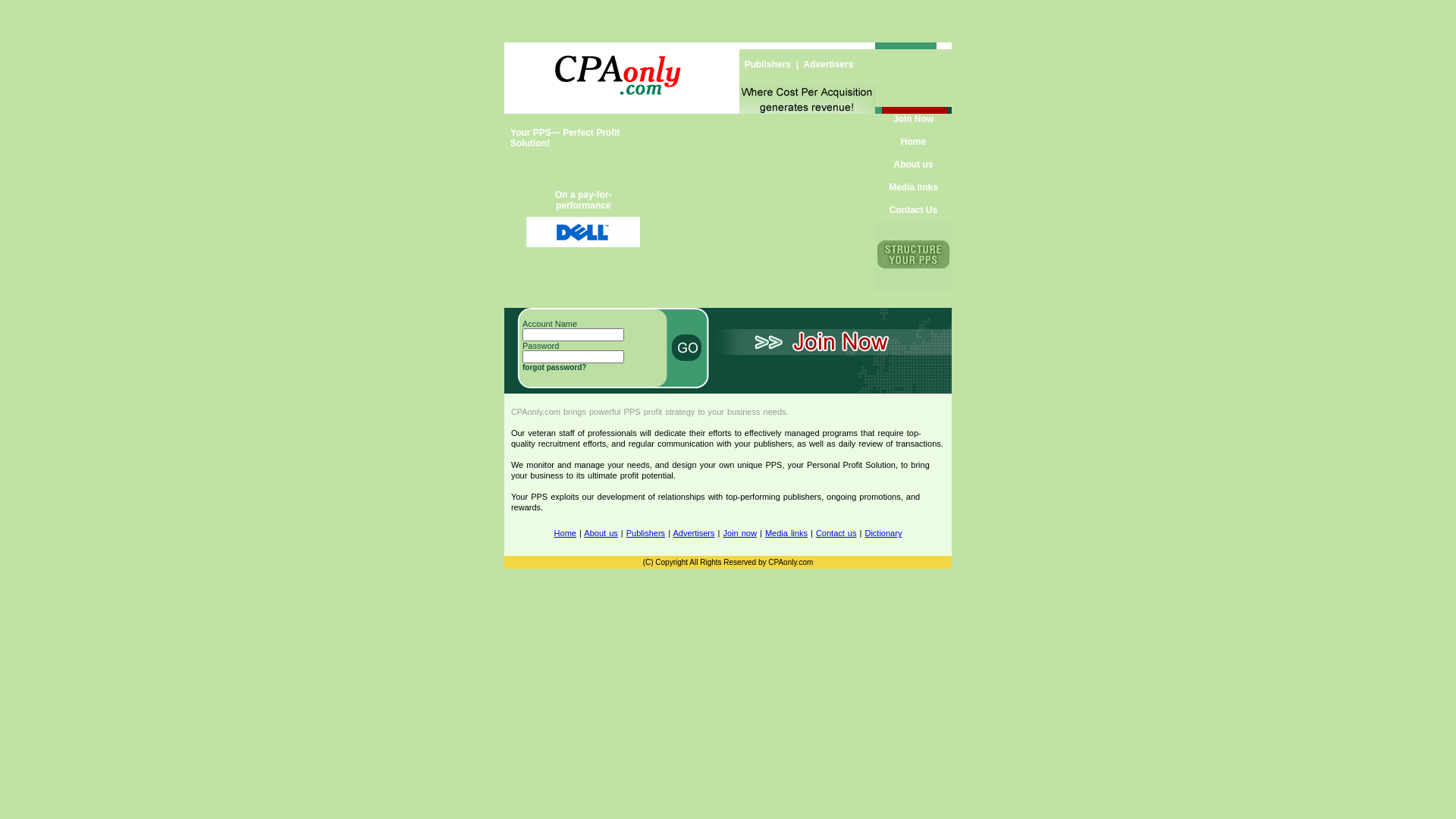 website screenshot of https://cpaonly.pages.dev/