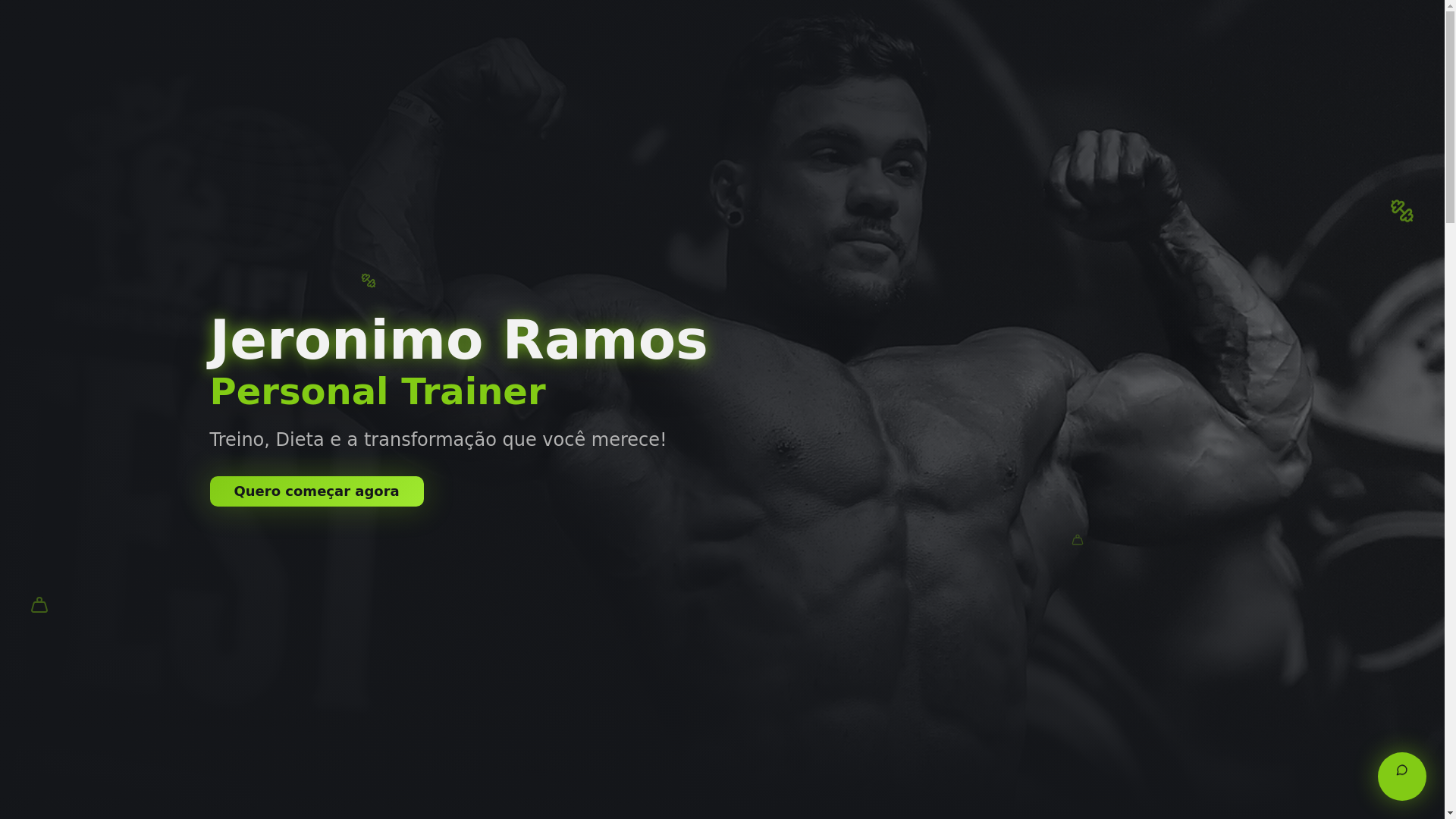 website screenshot of https://jeronimoramos.com.br/