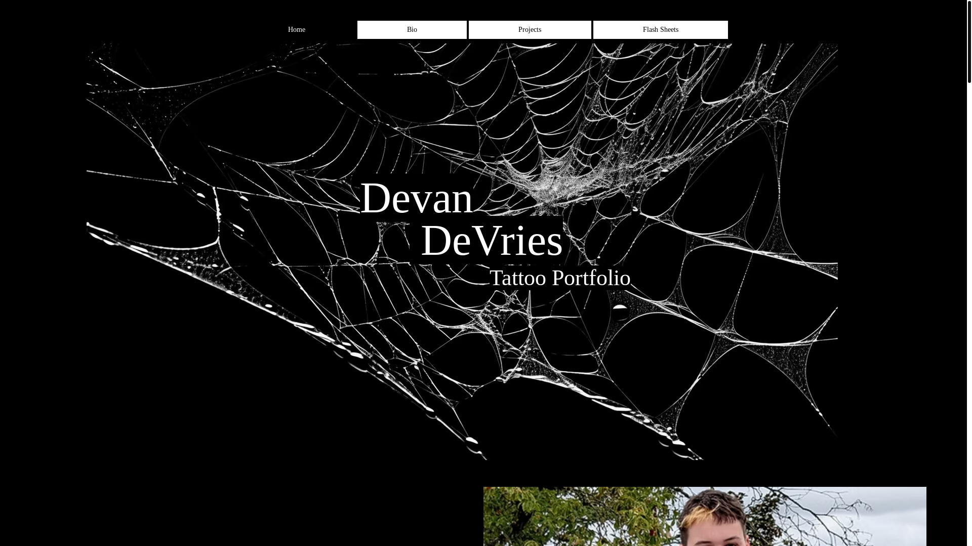 website screenshot of https://kenevininks.com/