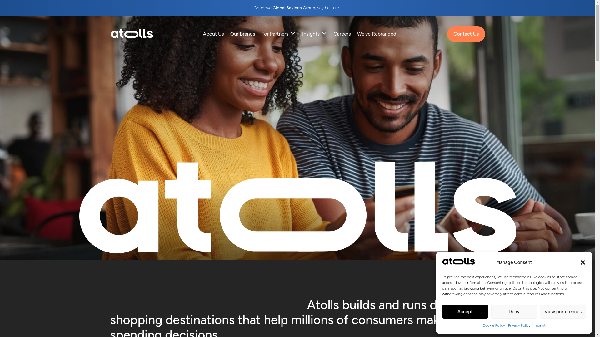 website screenshot of https://globalsavingsgroup.org/