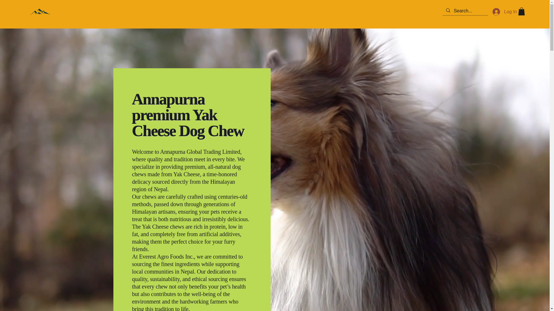 website screenshot of https://annapurnadogchew.com/