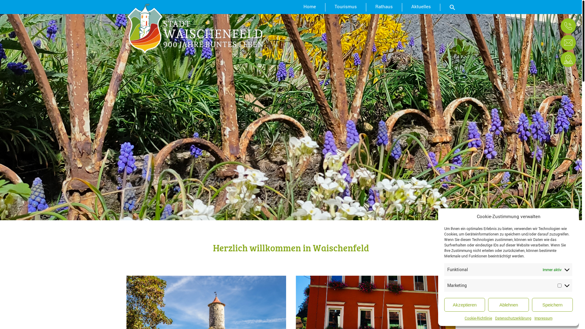website screenshot of https://stadt-waischenfeld.de/