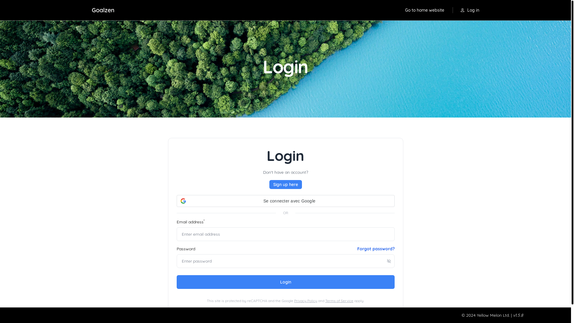 website screenshot of https://zen-staging.pages.dev/