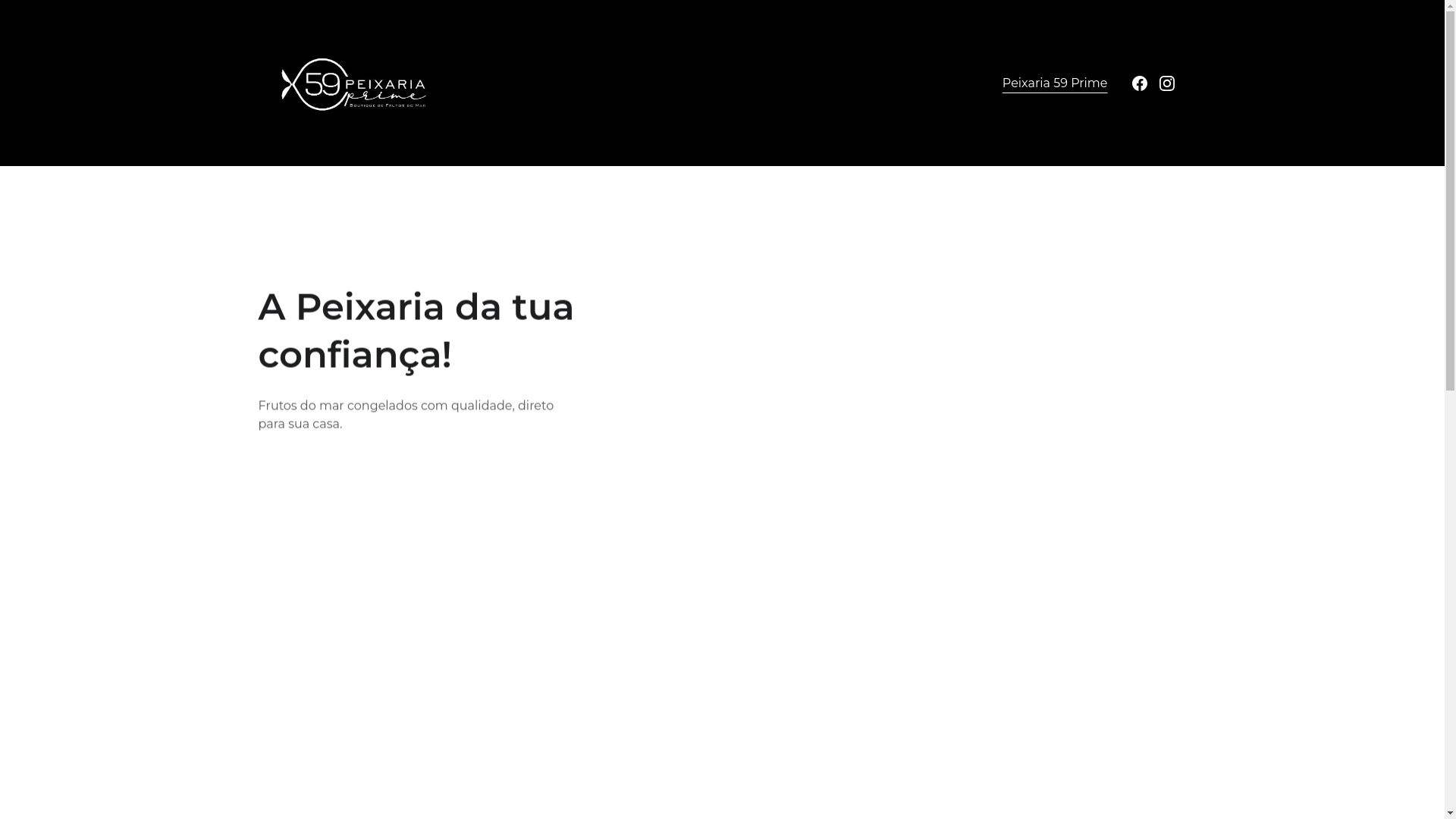 website screenshot of https://peixaria59prime.com.br/