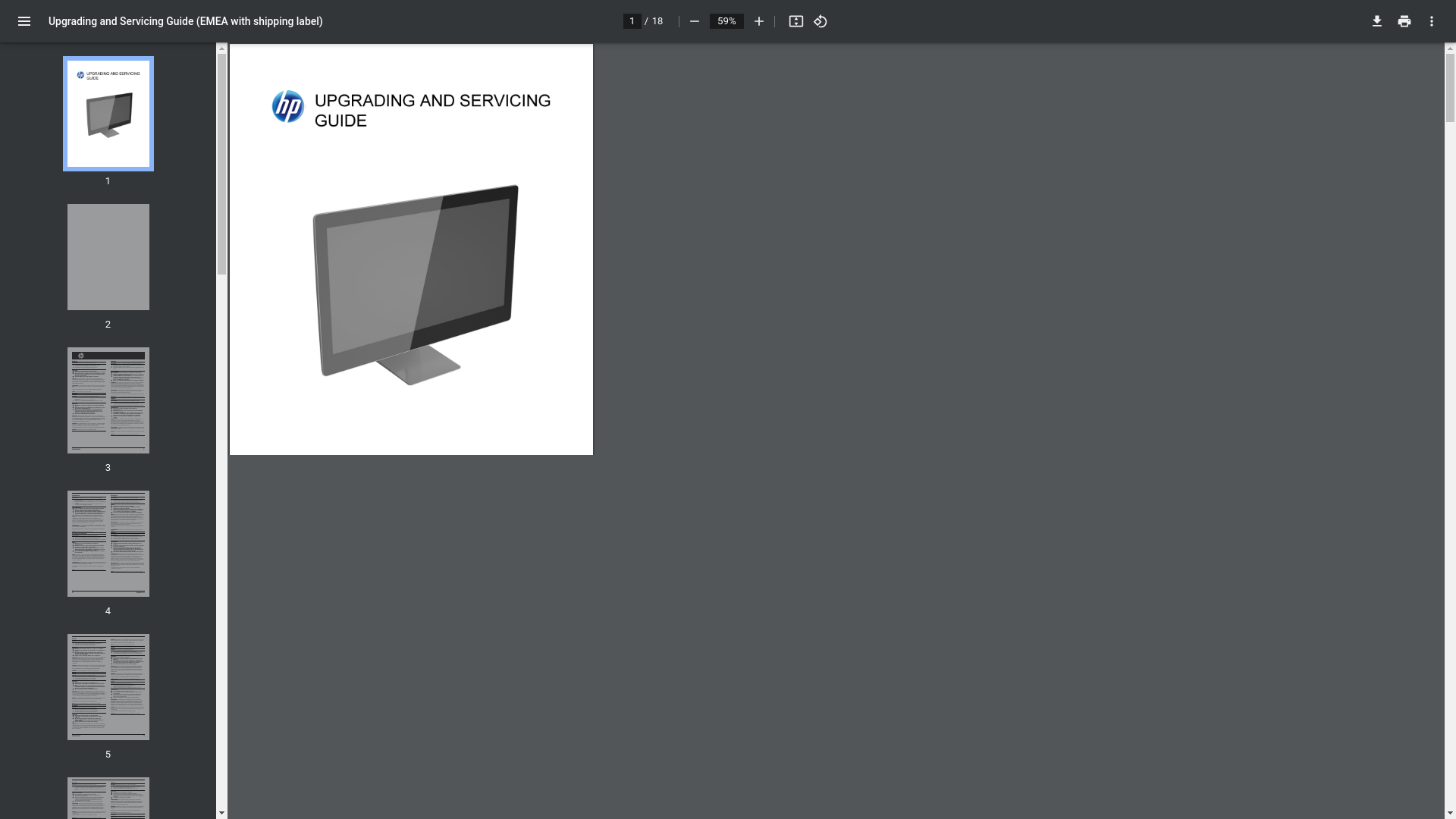 website screenshot of https://h10032.www1.hp.com/ctg/Manual/c04717173.pdf