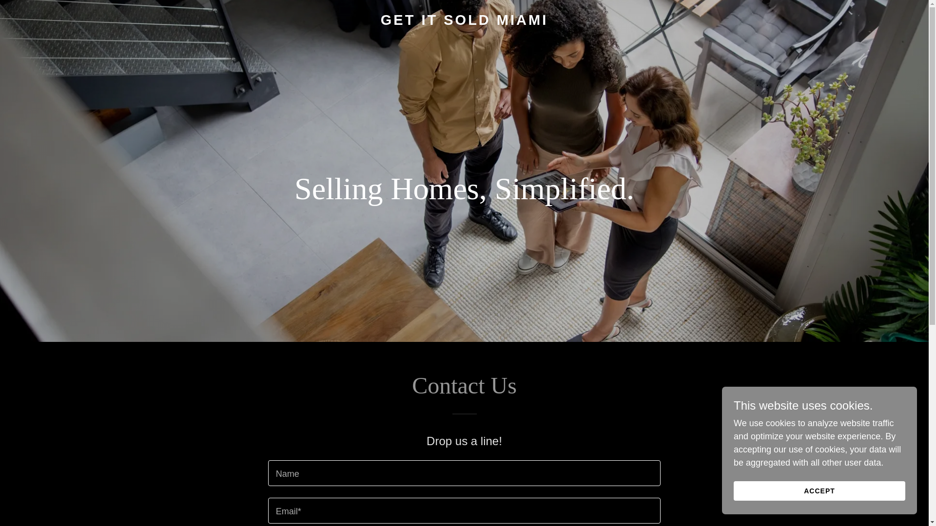 website screenshot of https://getitsoldmiami.com/