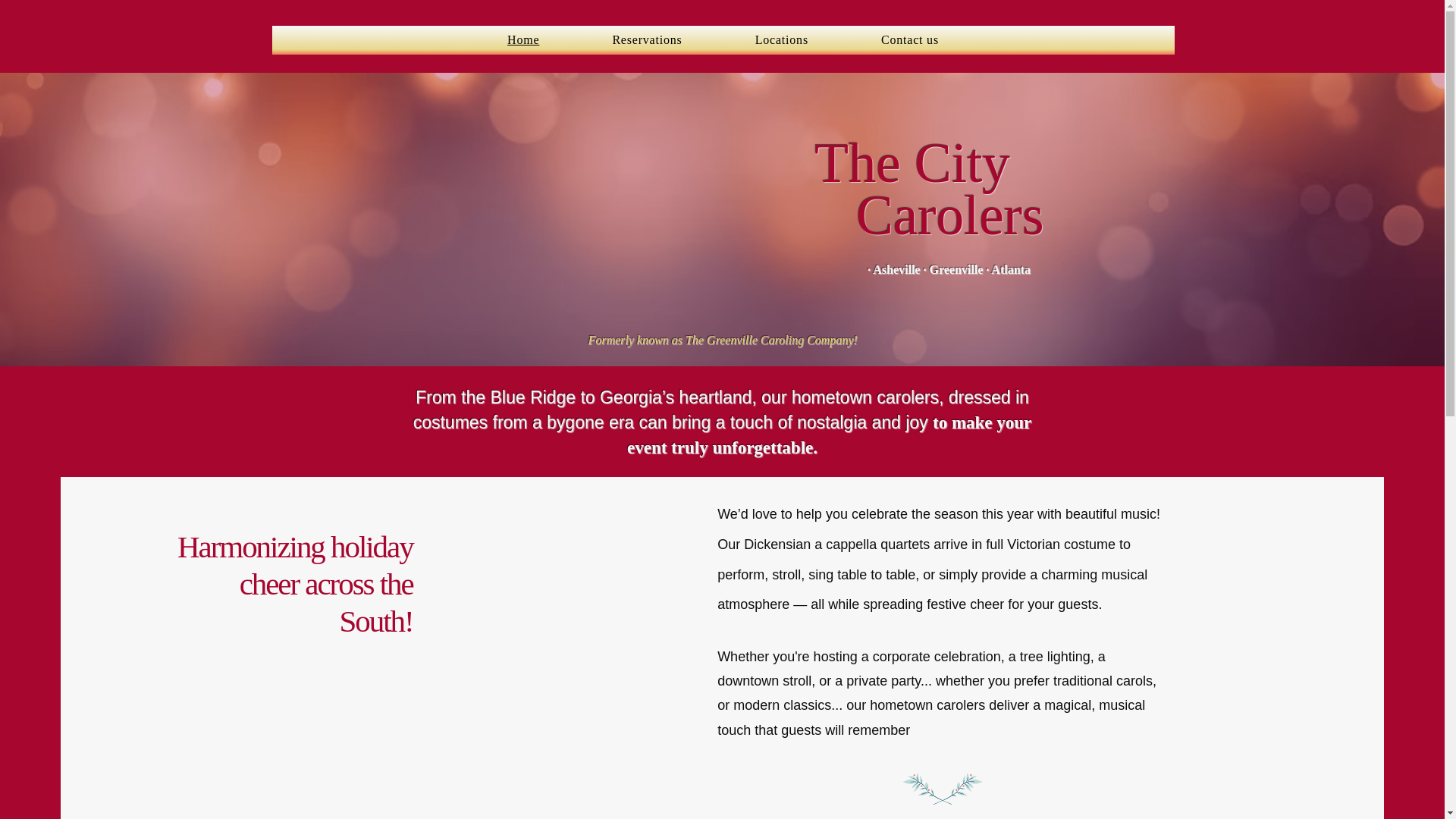 website screenshot of https://atlantacitycarolers.com/