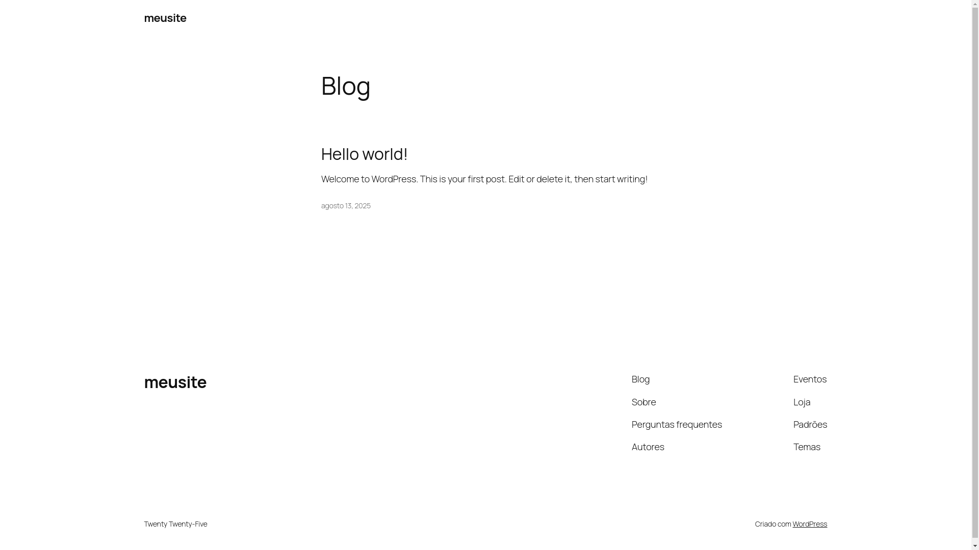 website screenshot of https://meusitee.online/