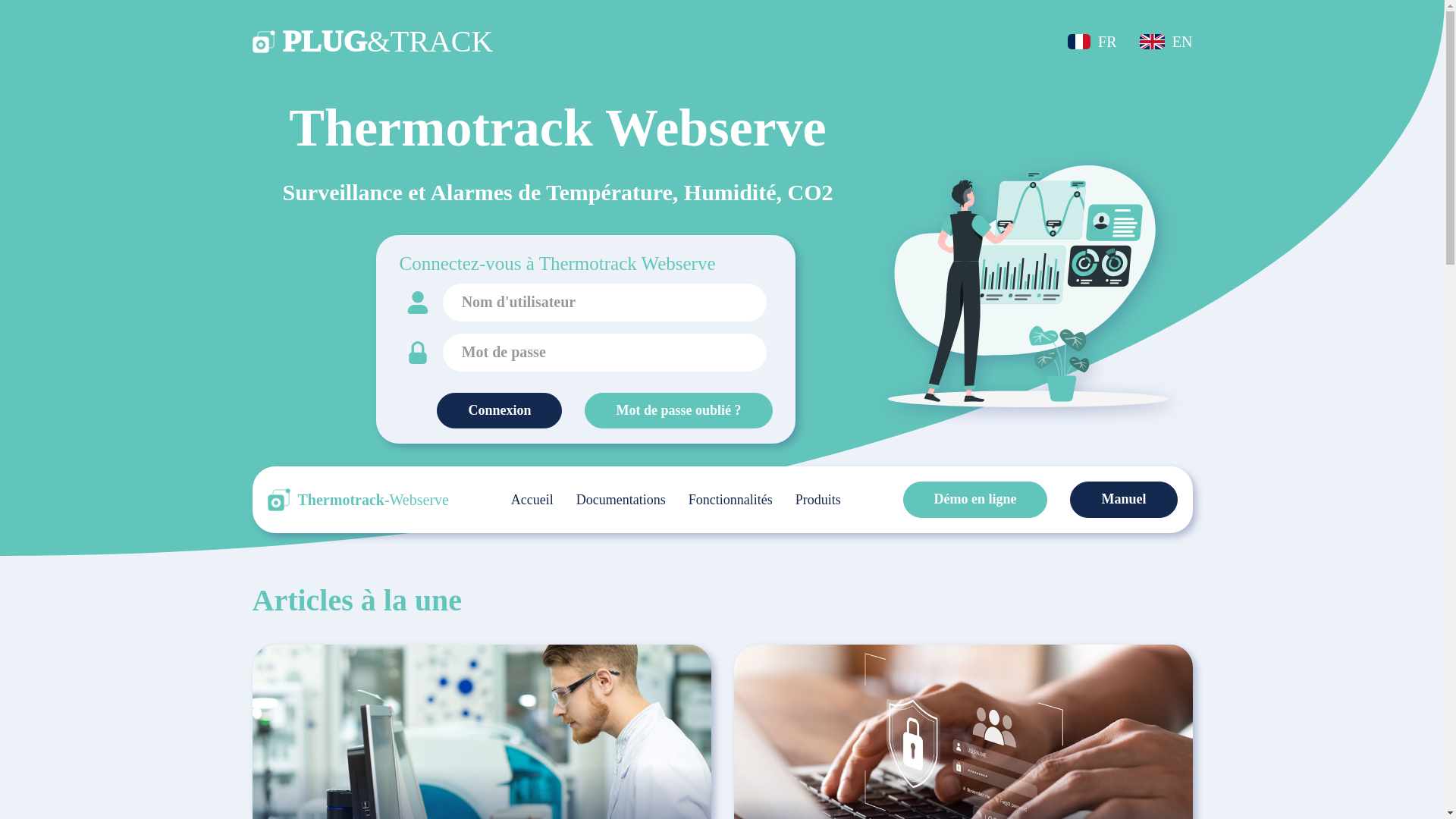 website screenshot of https://www.thermotrack-webserve.com/