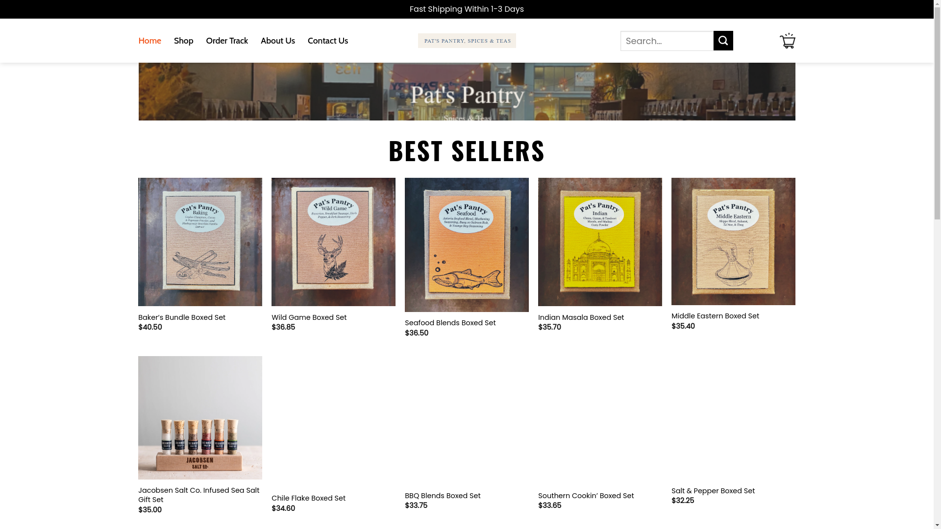 website screenshot of https://toppatspantryastoria.shop/