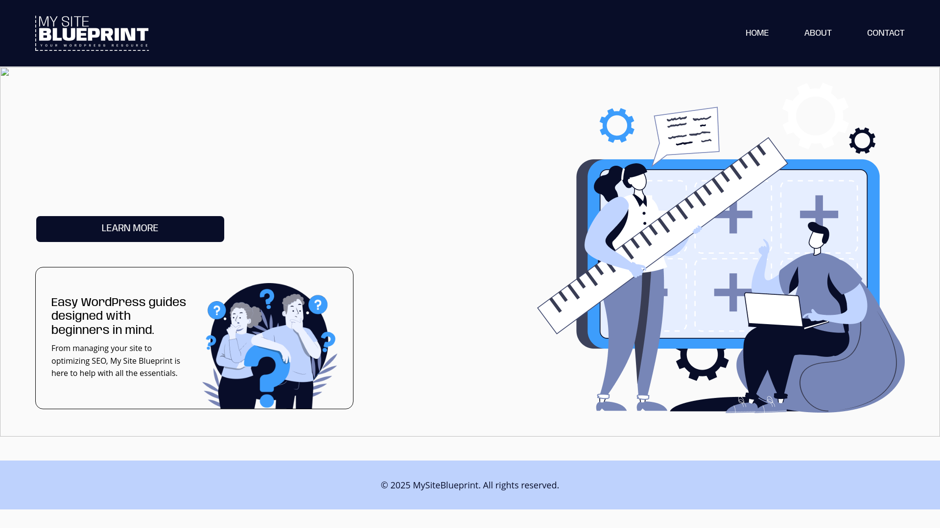 website screenshot of https://orinthesisllc.com/