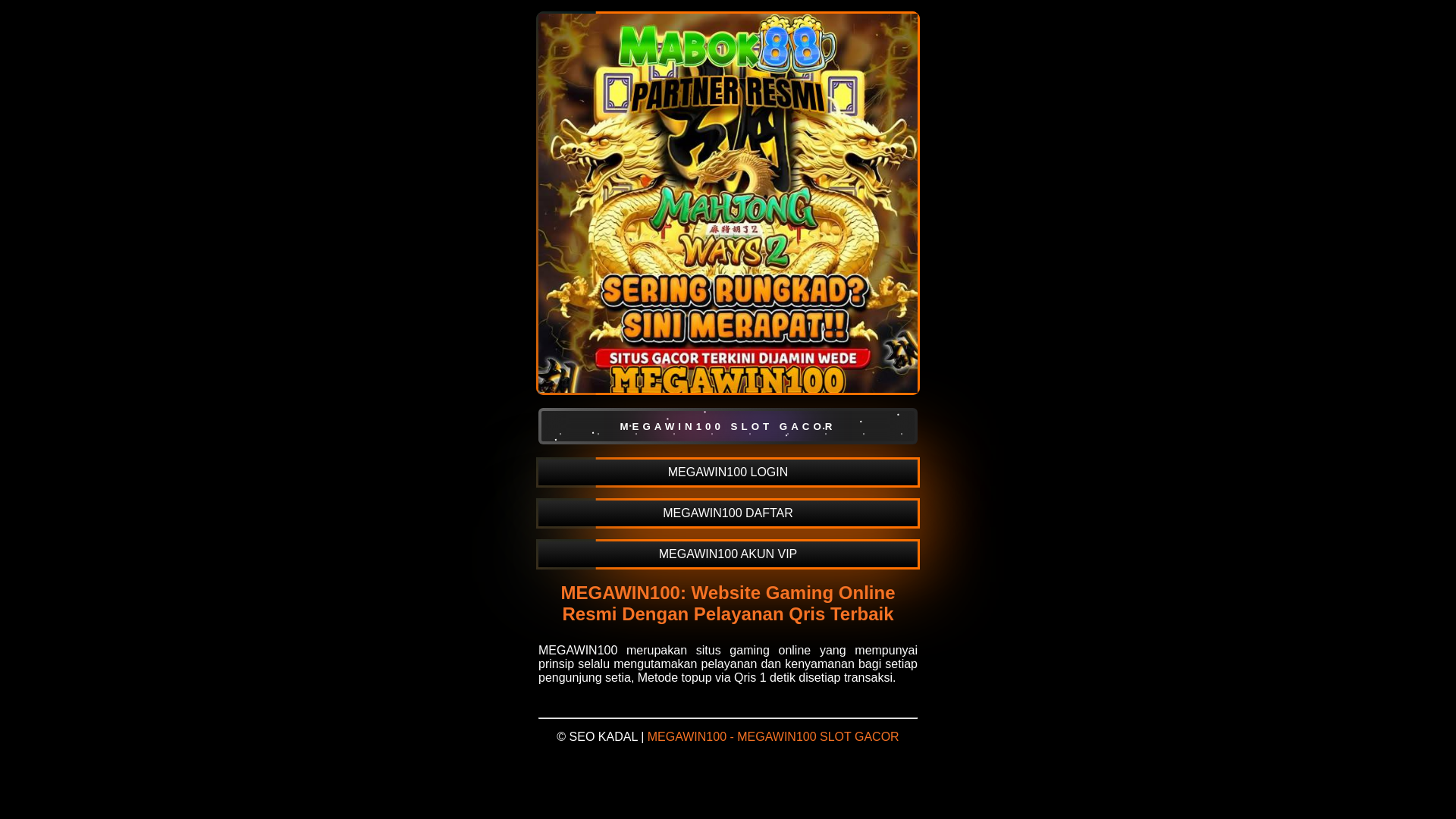 website screenshot of https://megawin100-ai-com.pages.dev/