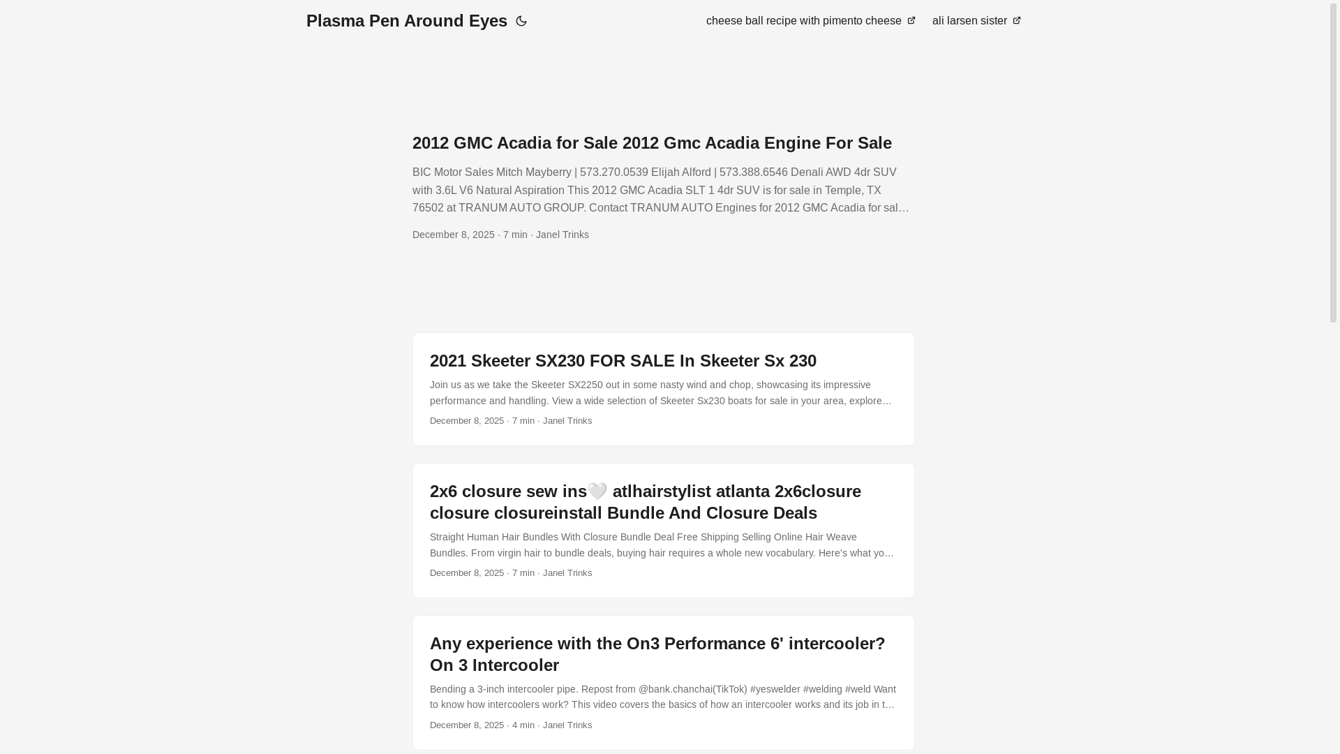 website screenshot of https://plasmapenaroundeyes.pages.dev/