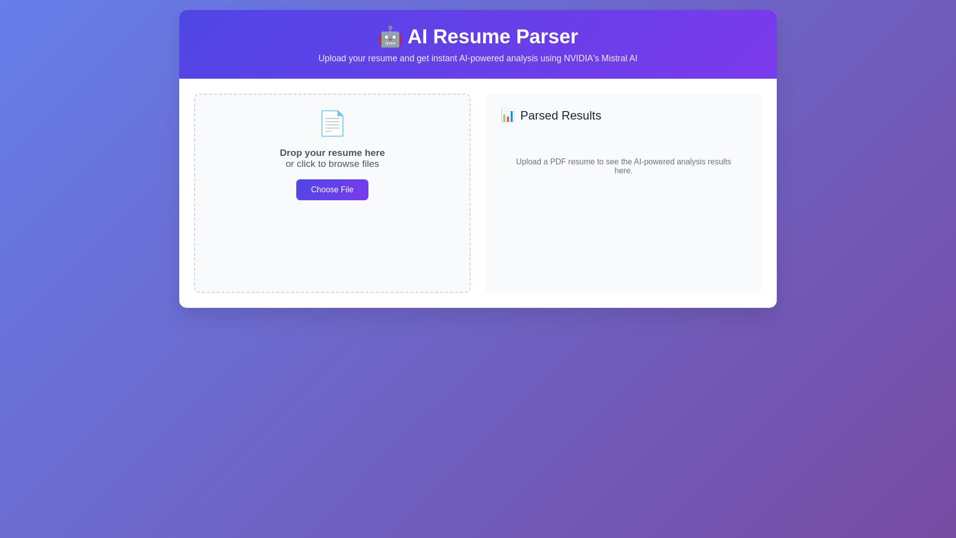 website screenshot of https://resume-parser-5zs.pages.dev/