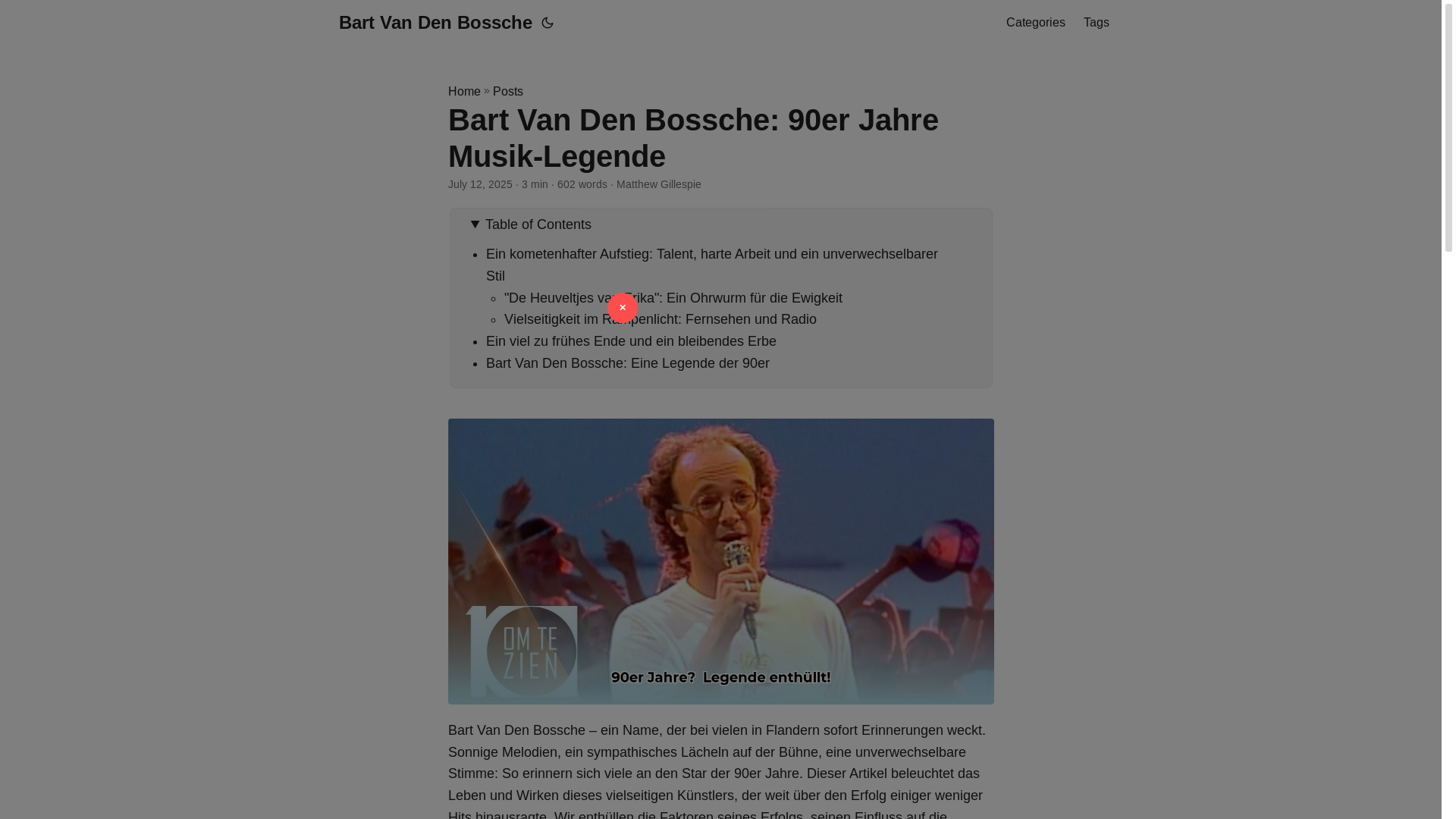website screenshot of https://bart-van-den-bossche.pages.dev/