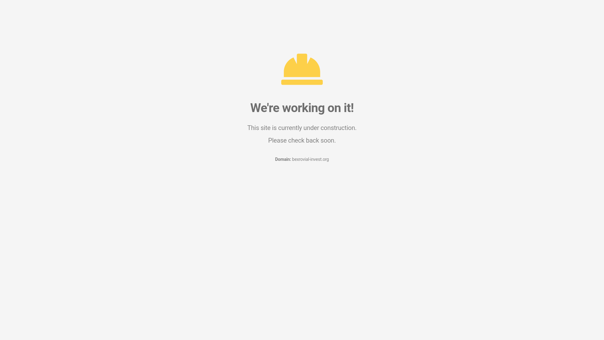 website screenshot of https://bexrovial-invest.org/