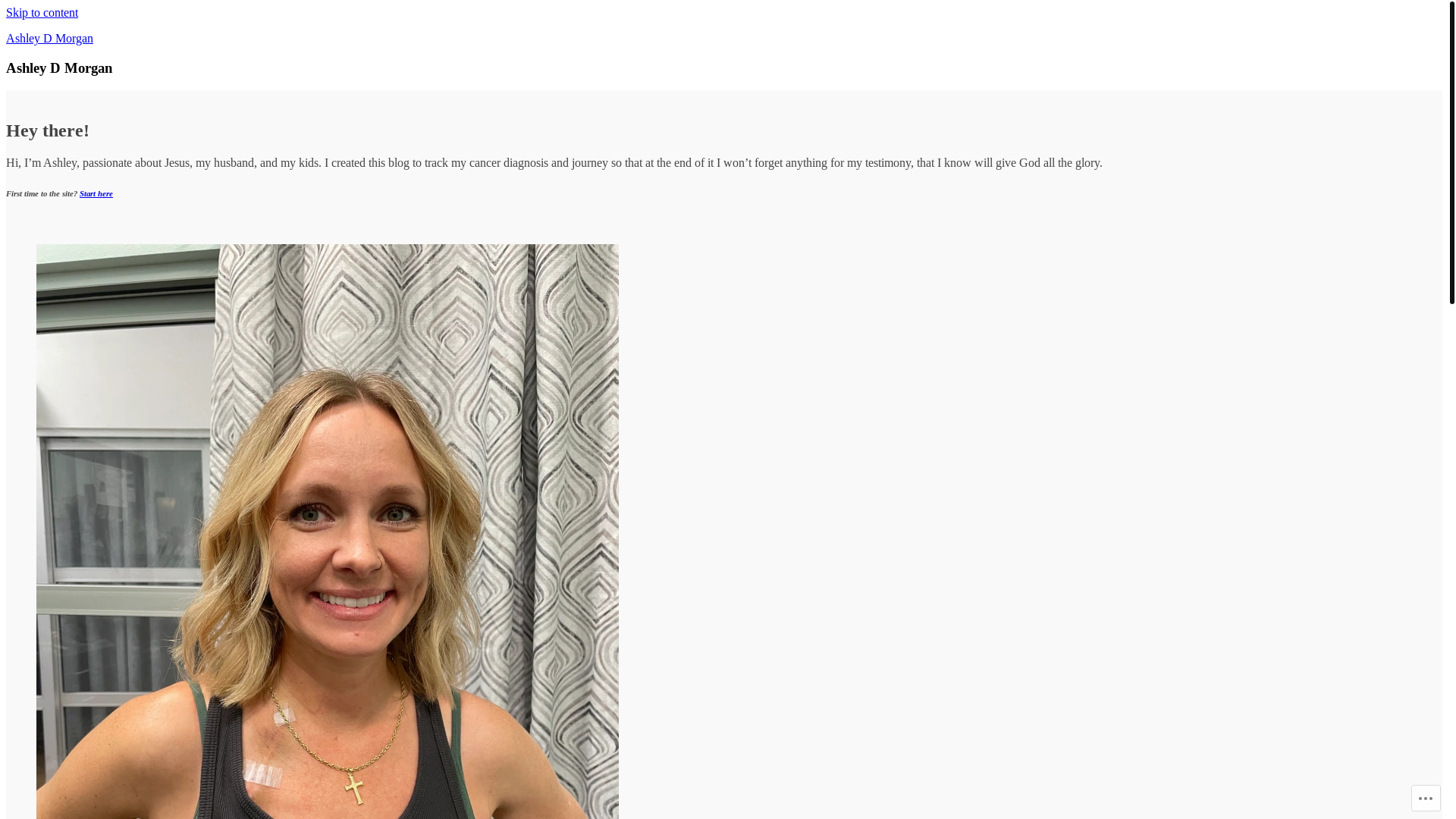 website screenshot of https://ashleydmorgan3.blog/
