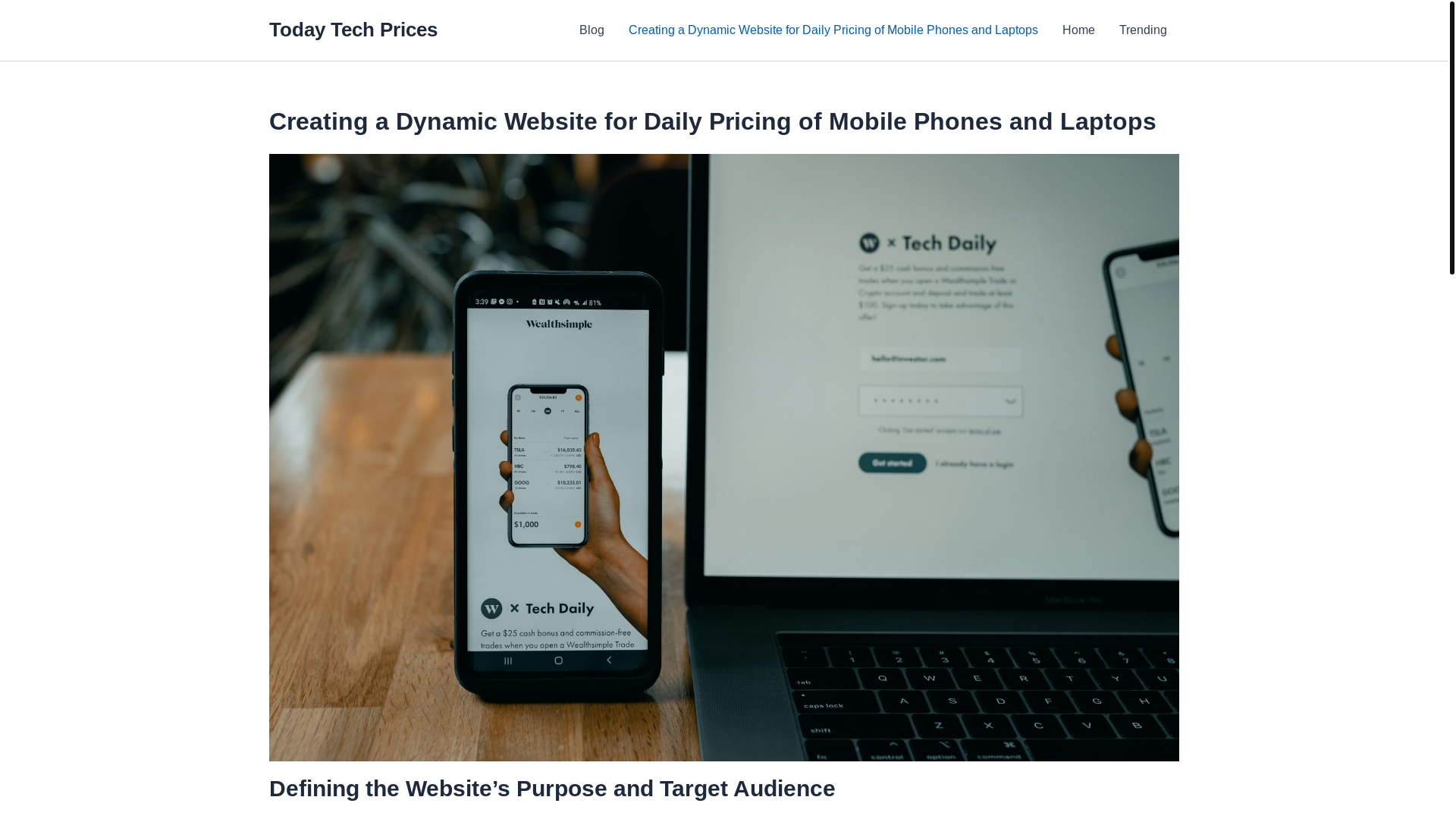 website screenshot of https://pakstech.online/
