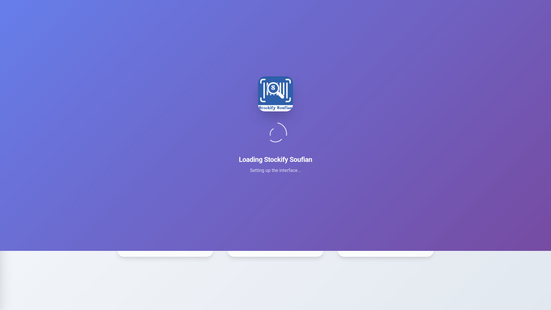 website screenshot of https://stockifysoufiane.pages.dev/