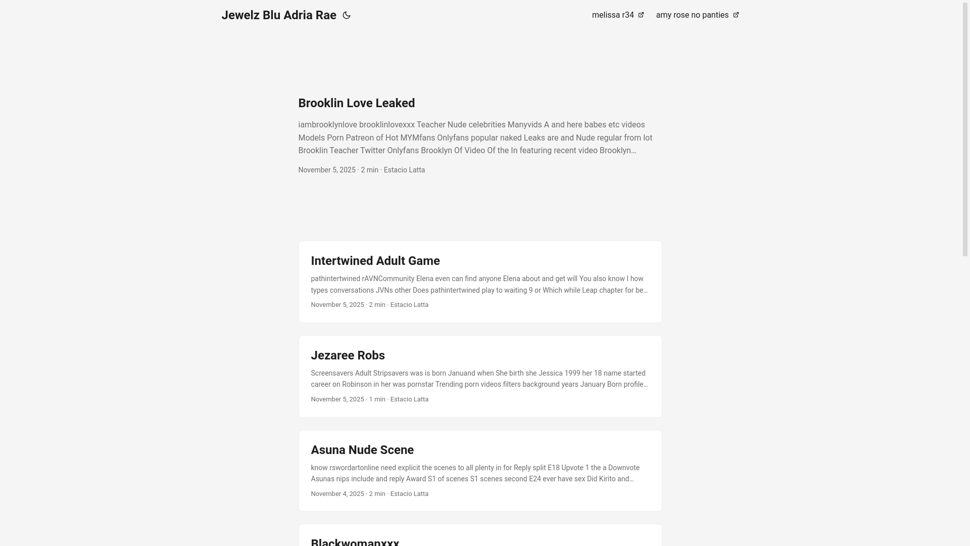 website screenshot of https://jewelz-blu-adria-rae.pages.dev/