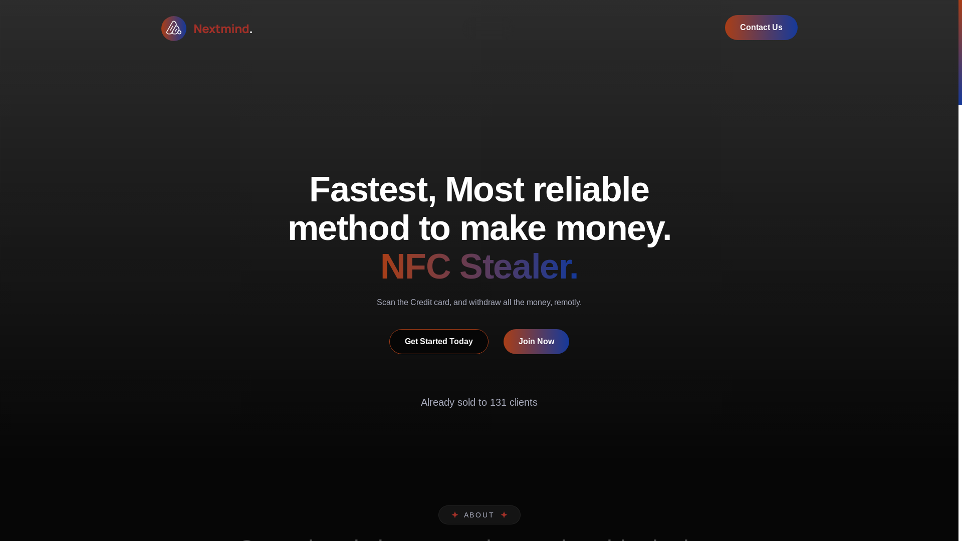 website screenshot of https://scannfc.info/