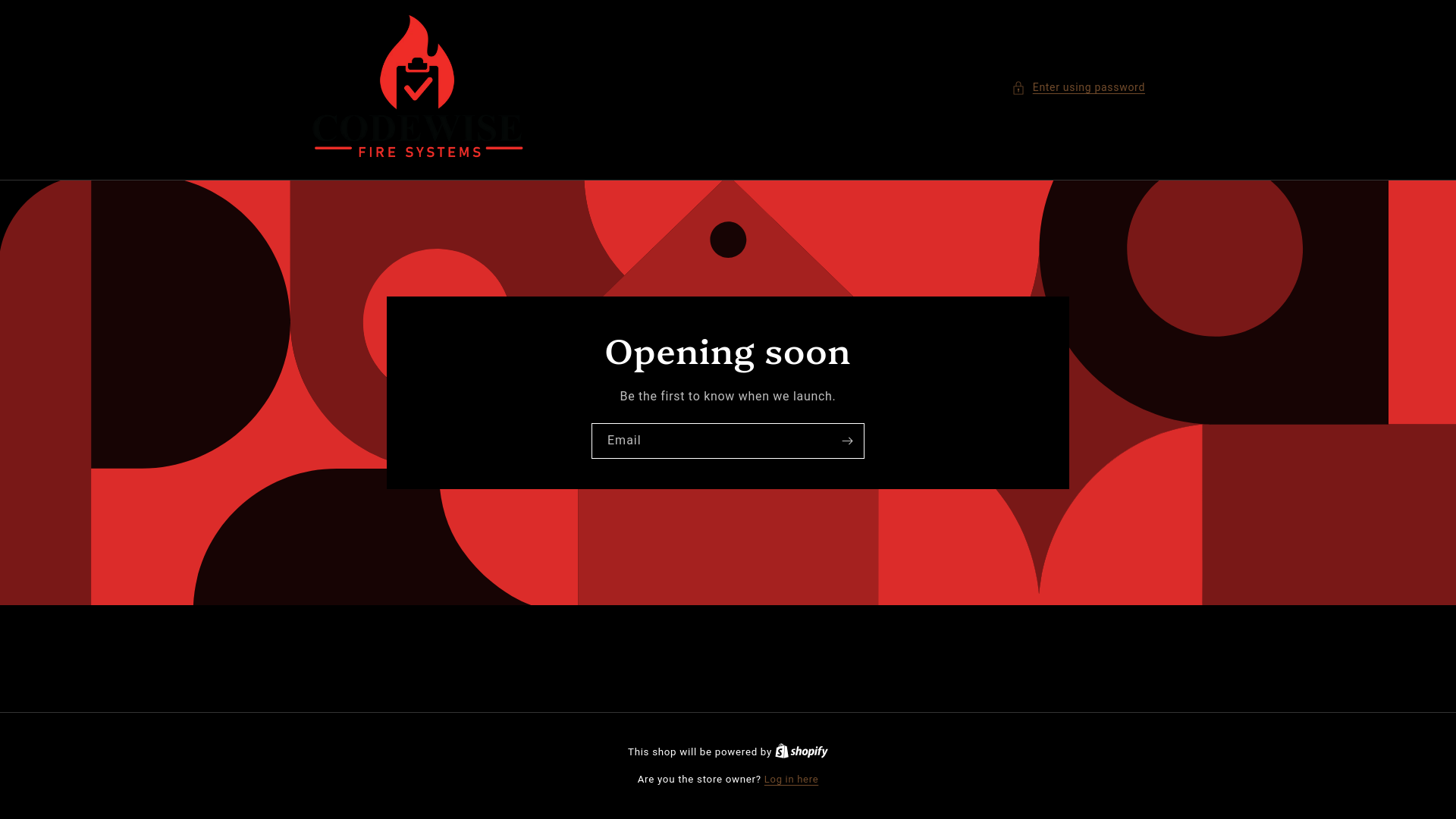 website screenshot of https://codewisefiresystems.com/