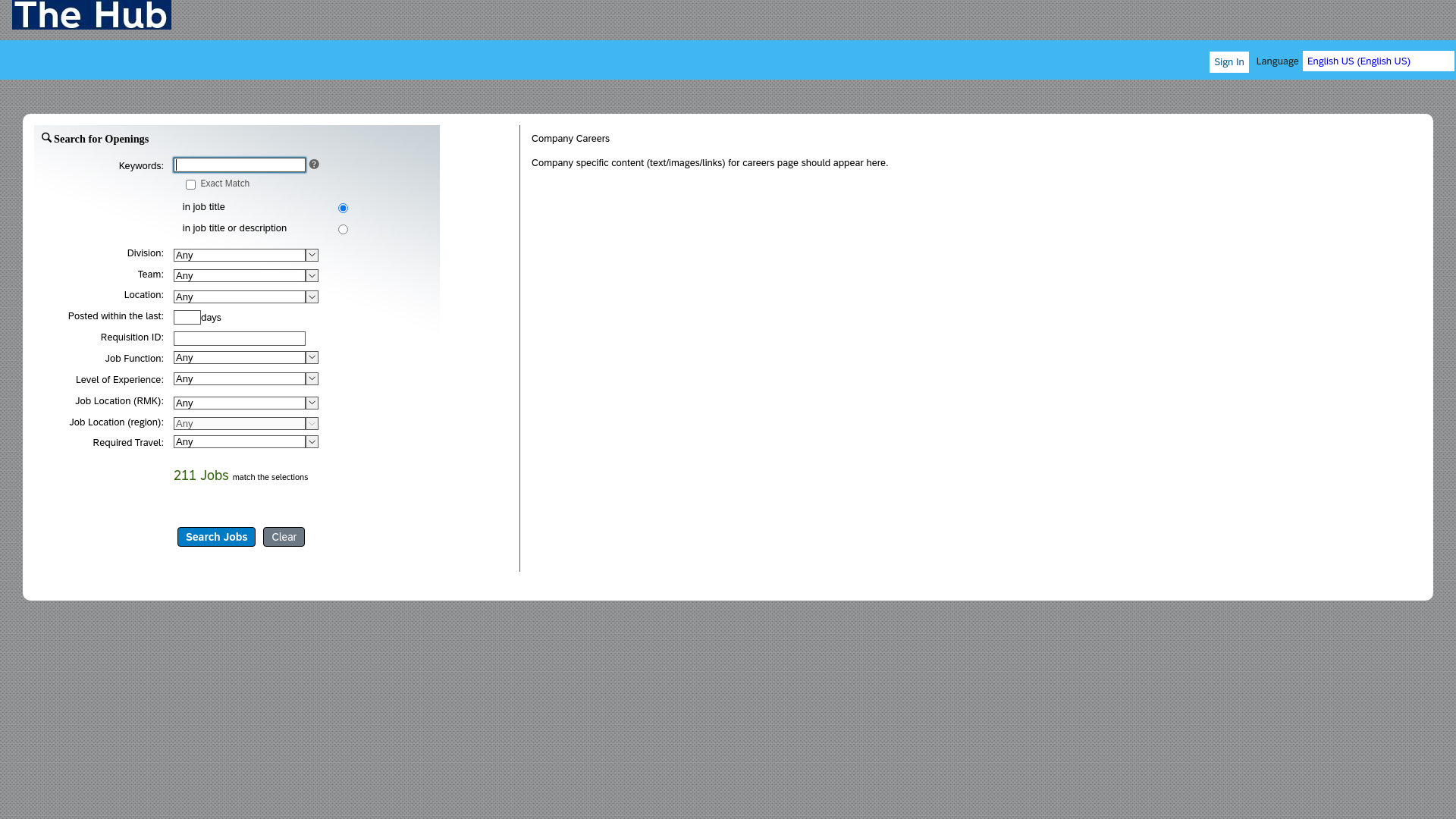 website screenshot of https://career8.successfactors.com/careers?company=cscholding