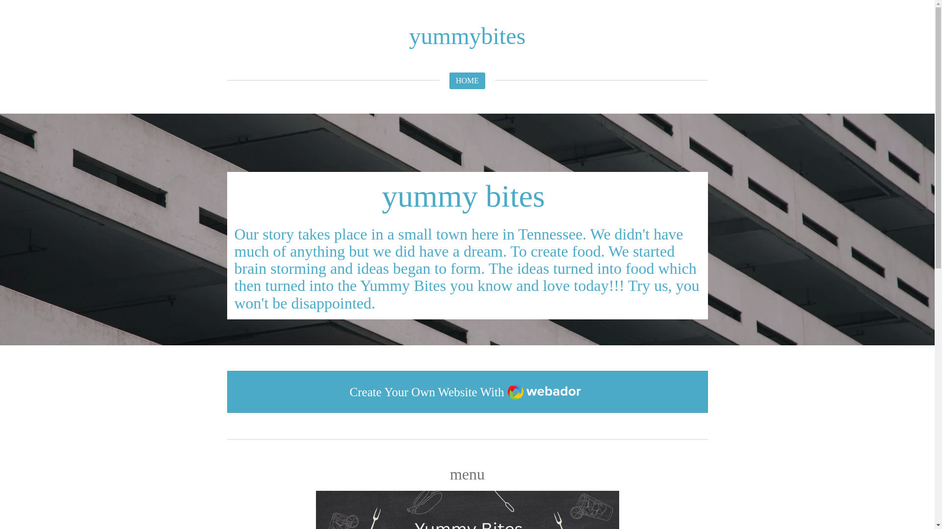 website screenshot of https://yummybites2025.com/