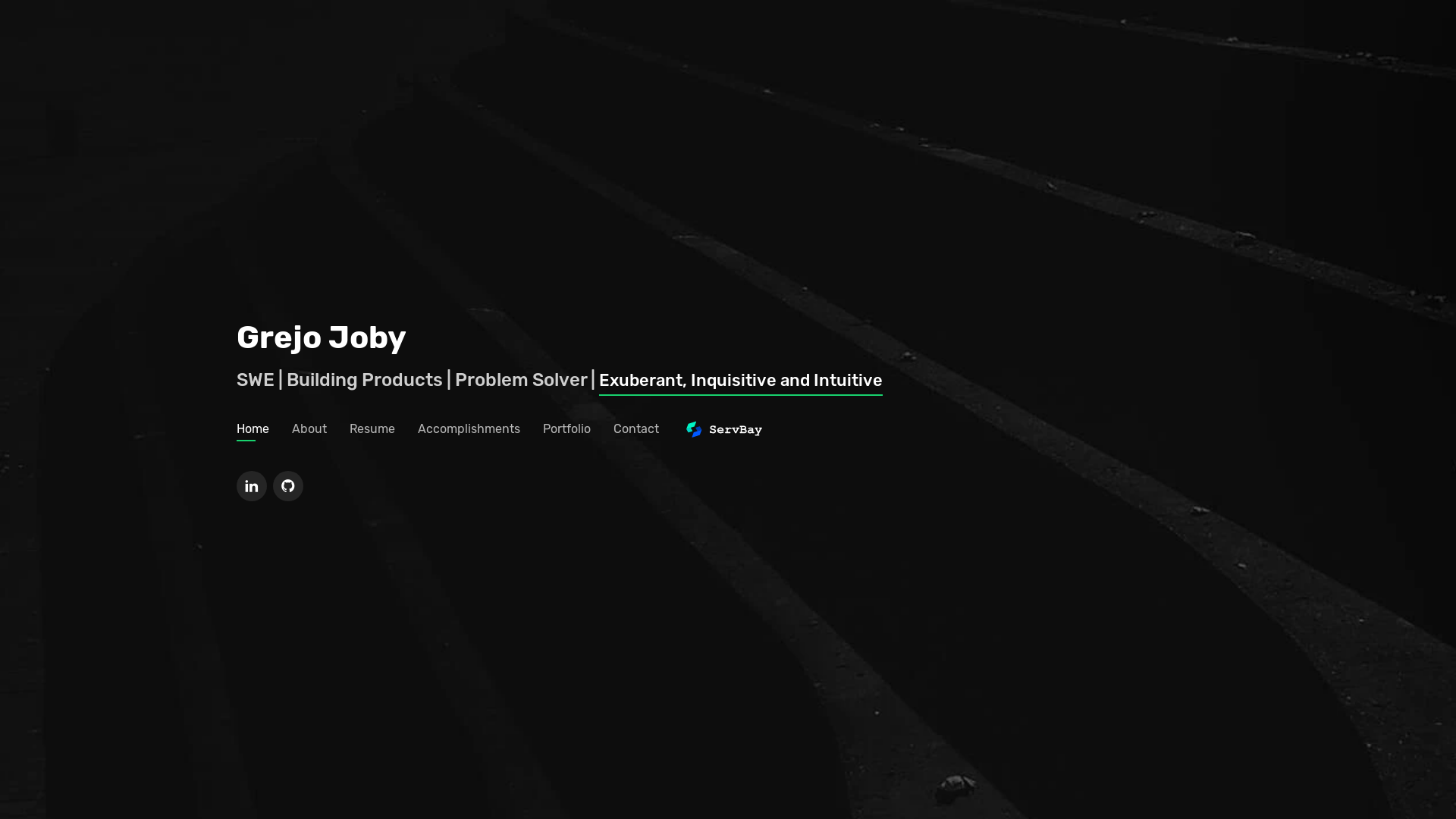 website screenshot of https://grejo.in/