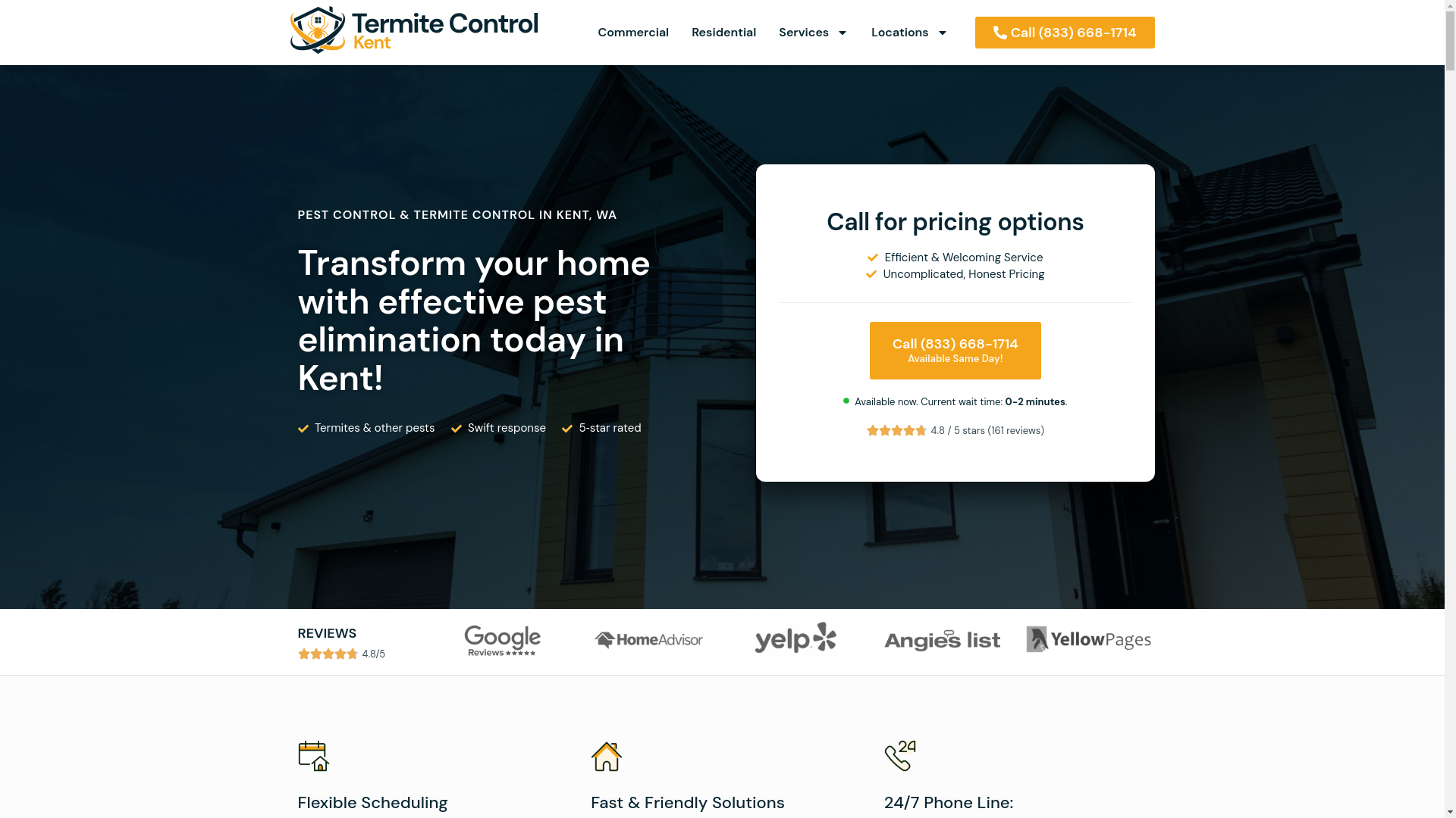 website screenshot of https://kenttermite.com/