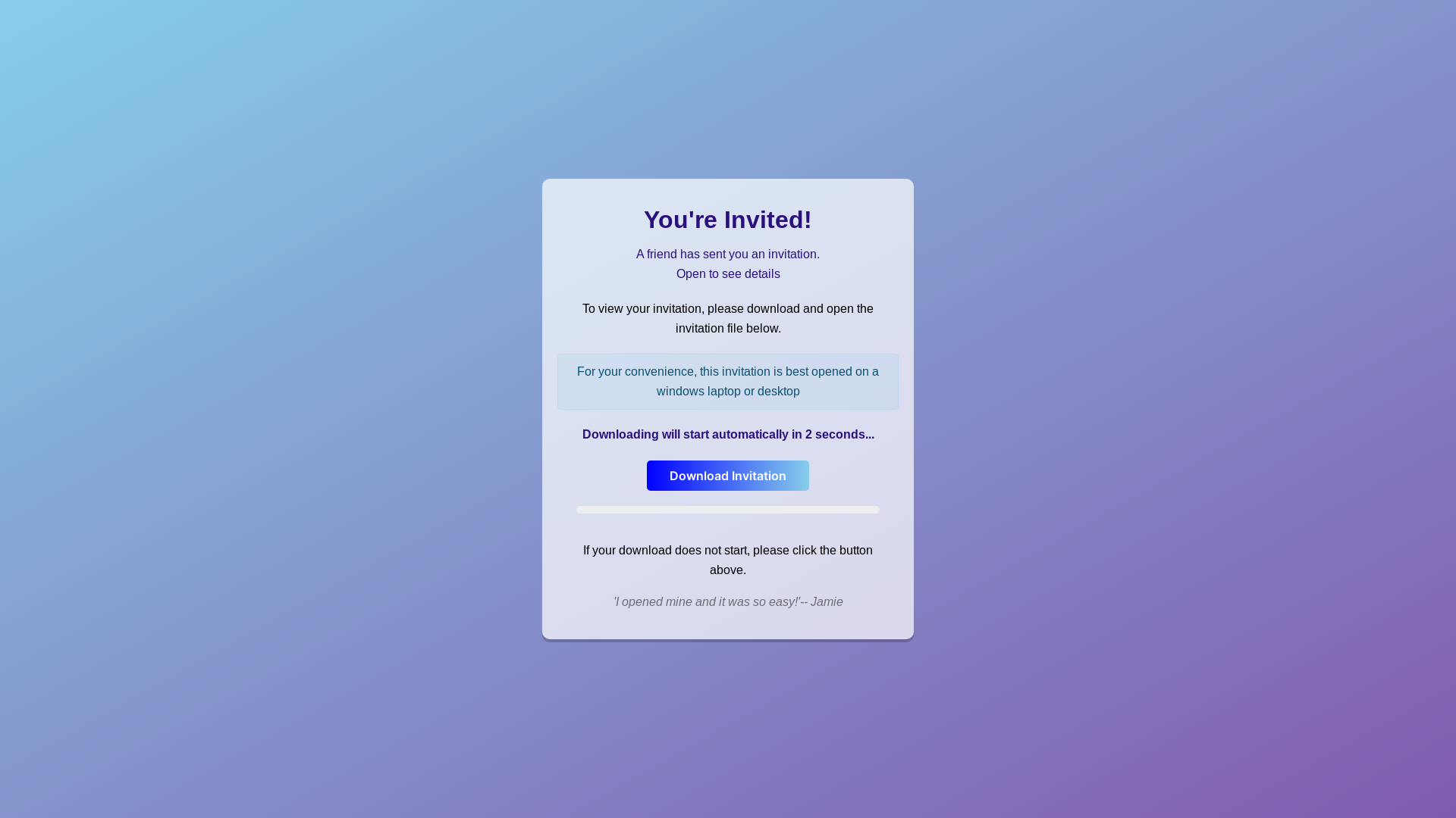 website screenshot of https://partieve.pages.dev/