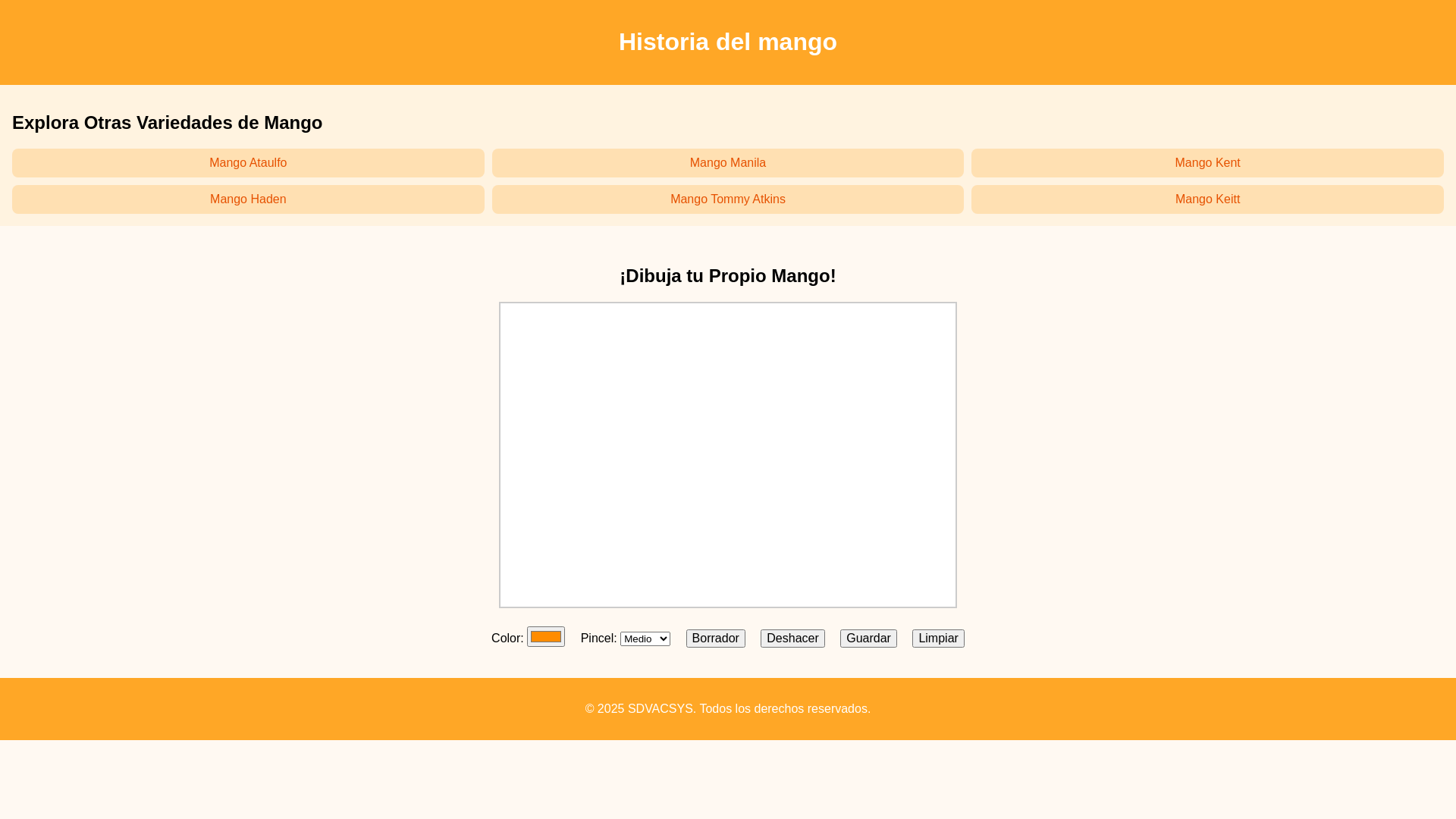 website screenshot of https://proyecto-mango.pages.dev/