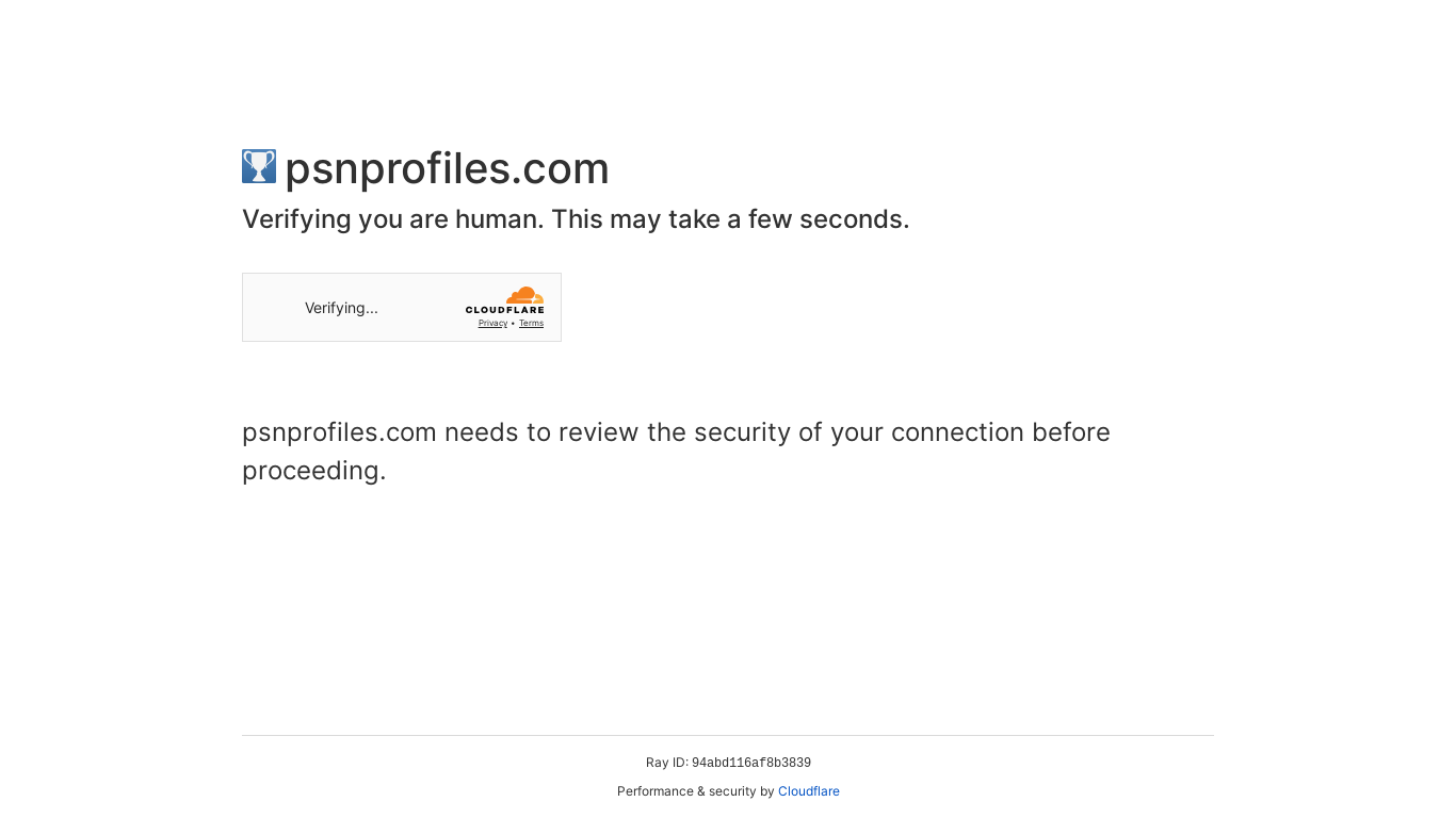 website screenshot of https://psnprofiles.com/