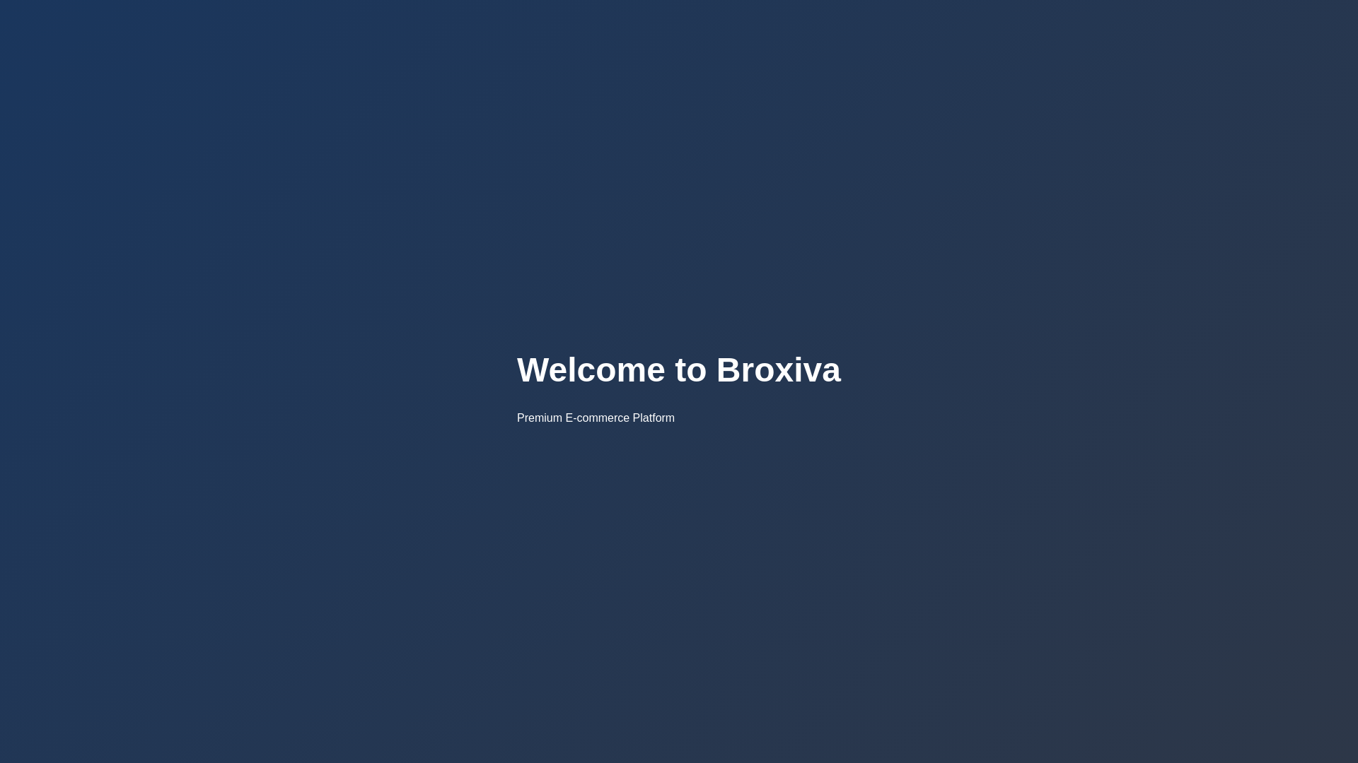 website screenshot of https://broxiva.com/