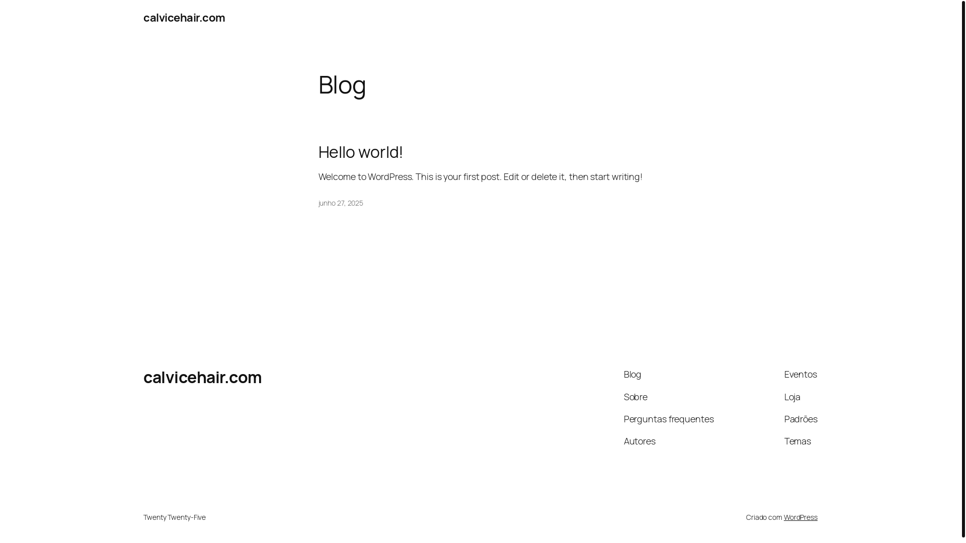 website screenshot of https://calvicehair.com/