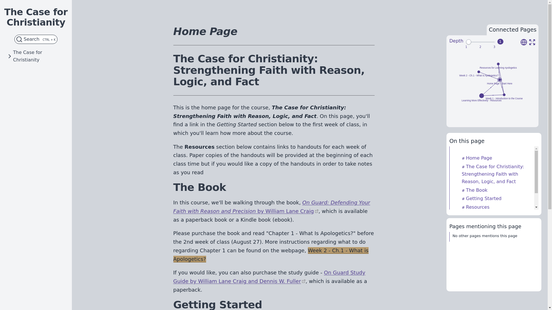 website screenshot of https://case-for-christianity.org/