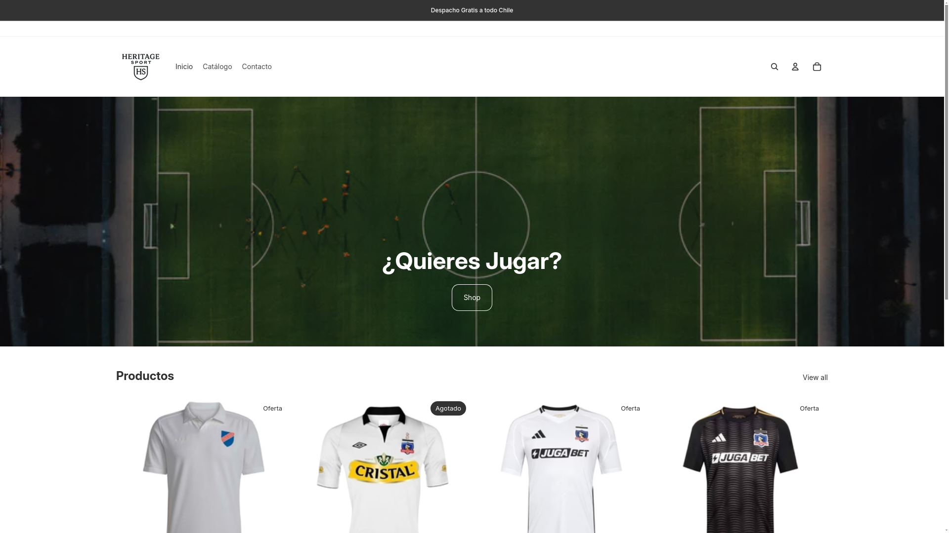 website screenshot of https://lashadas.net/