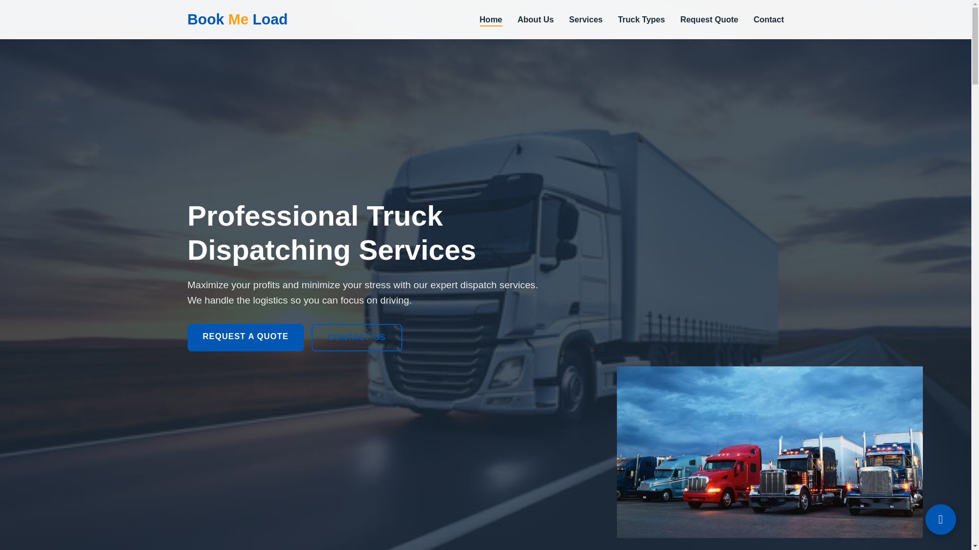 website screenshot of https://bookmeload.com/