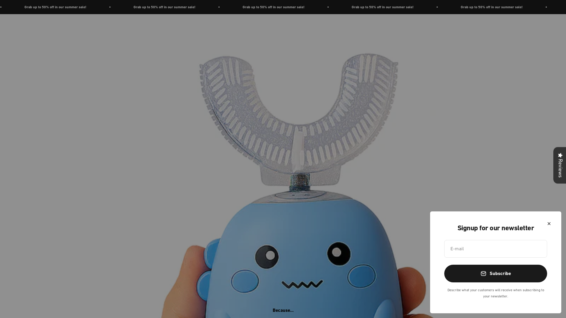 website screenshot of https://lilbrushers.com/
