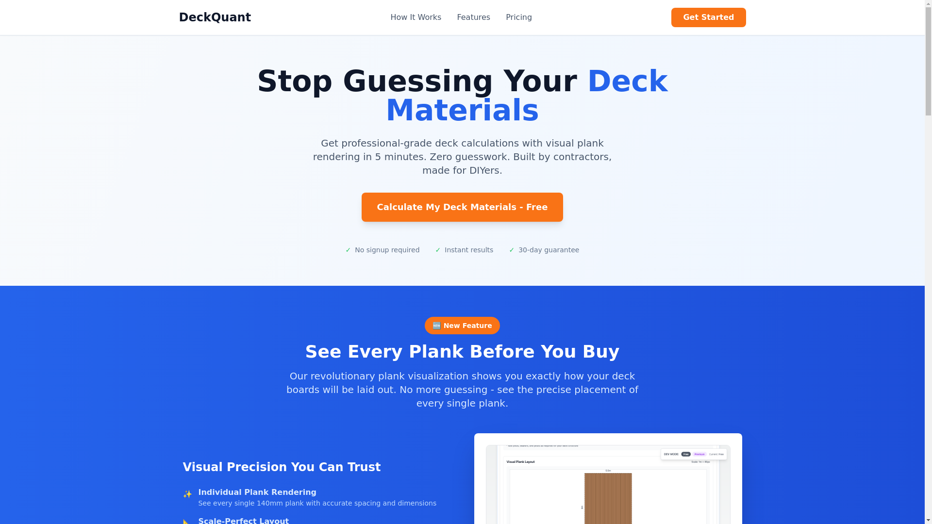 website screenshot of https://estideck.com/