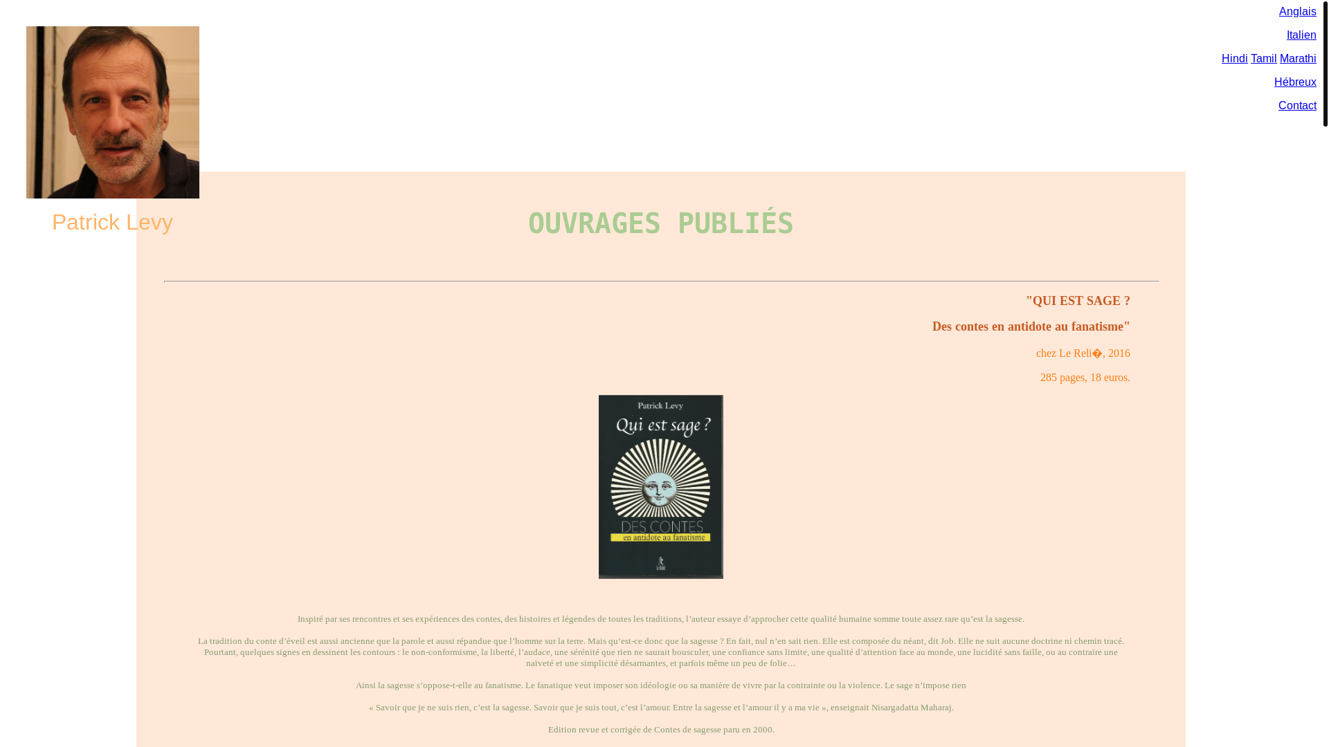 website screenshot of https://patricklevy.pages.dev/