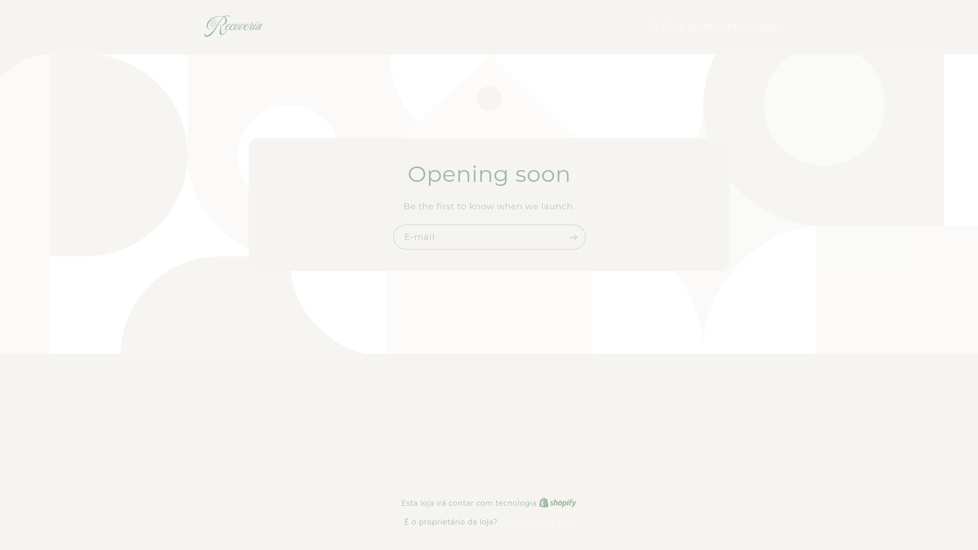 website screenshot of https://recoveria.eu/