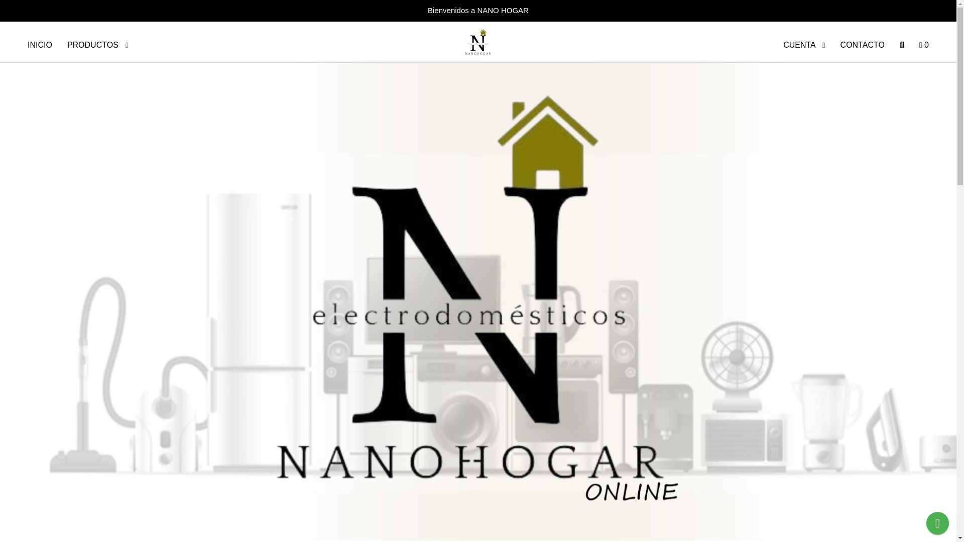 website screenshot of https://nanohogar.com.ar/