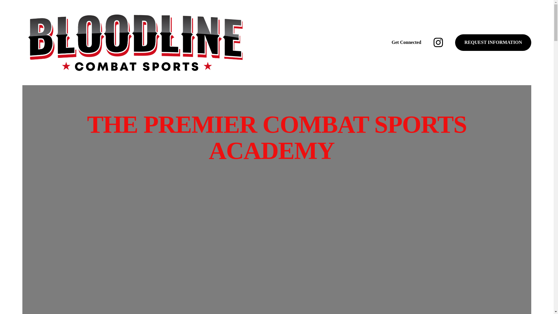 website screenshot of https://bloodlinecombatsports.com/