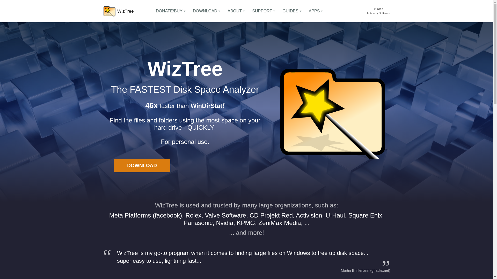 website screenshot of https://wiztreeinnovations.cc/