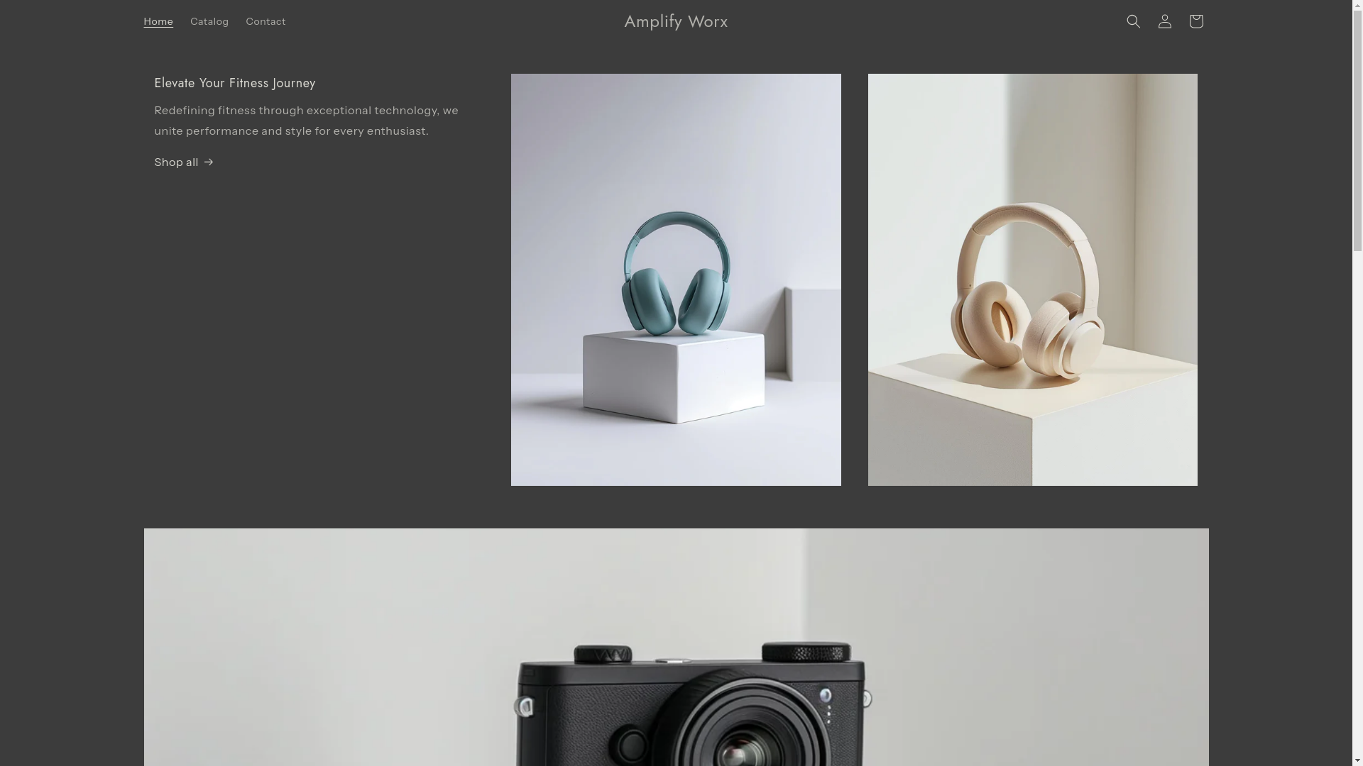 website screenshot of https://amplifyworx.store/