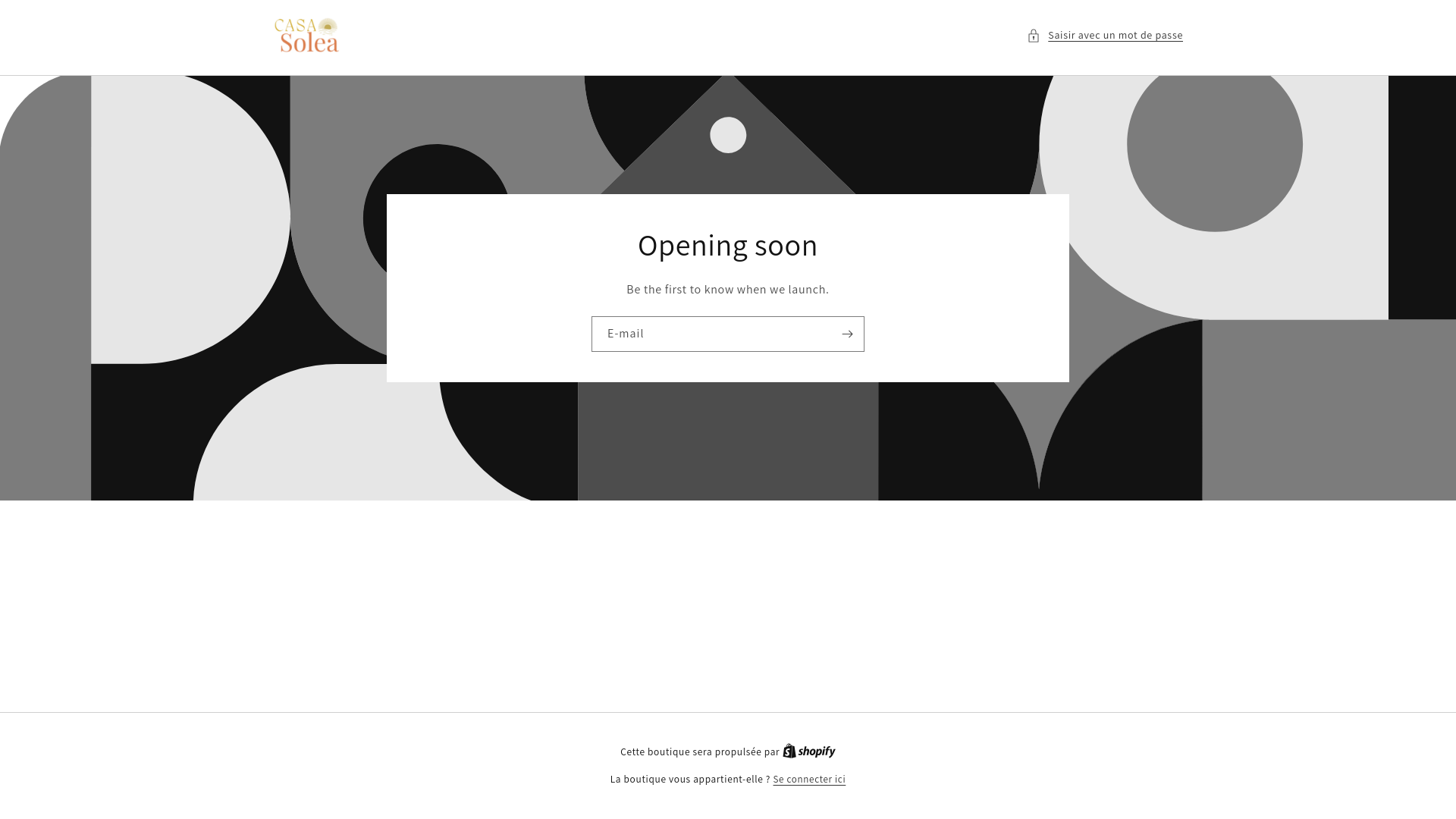 website screenshot of https://casasolea.fr/