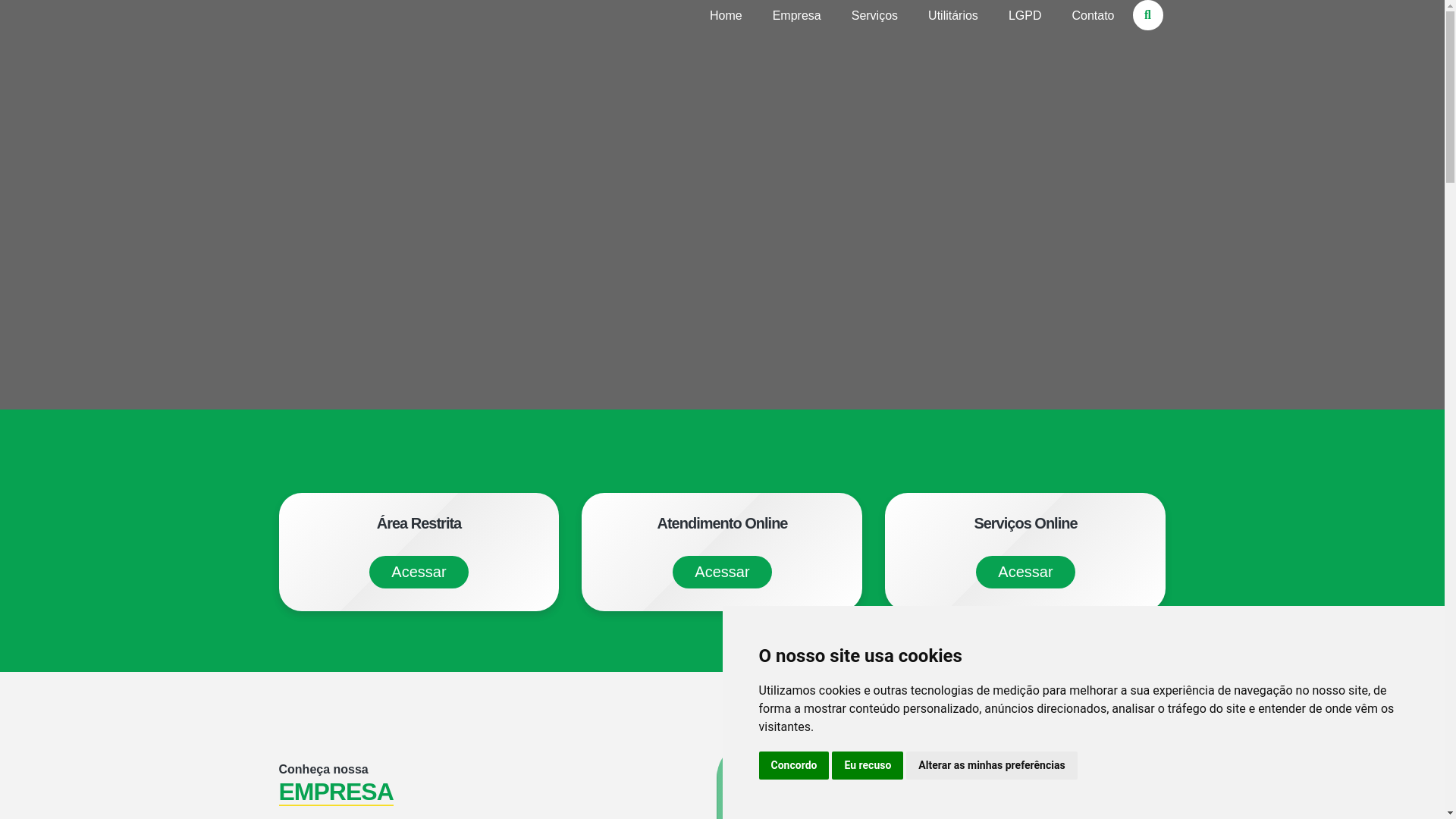 website screenshot of https://tropicalcontabeis.shop/